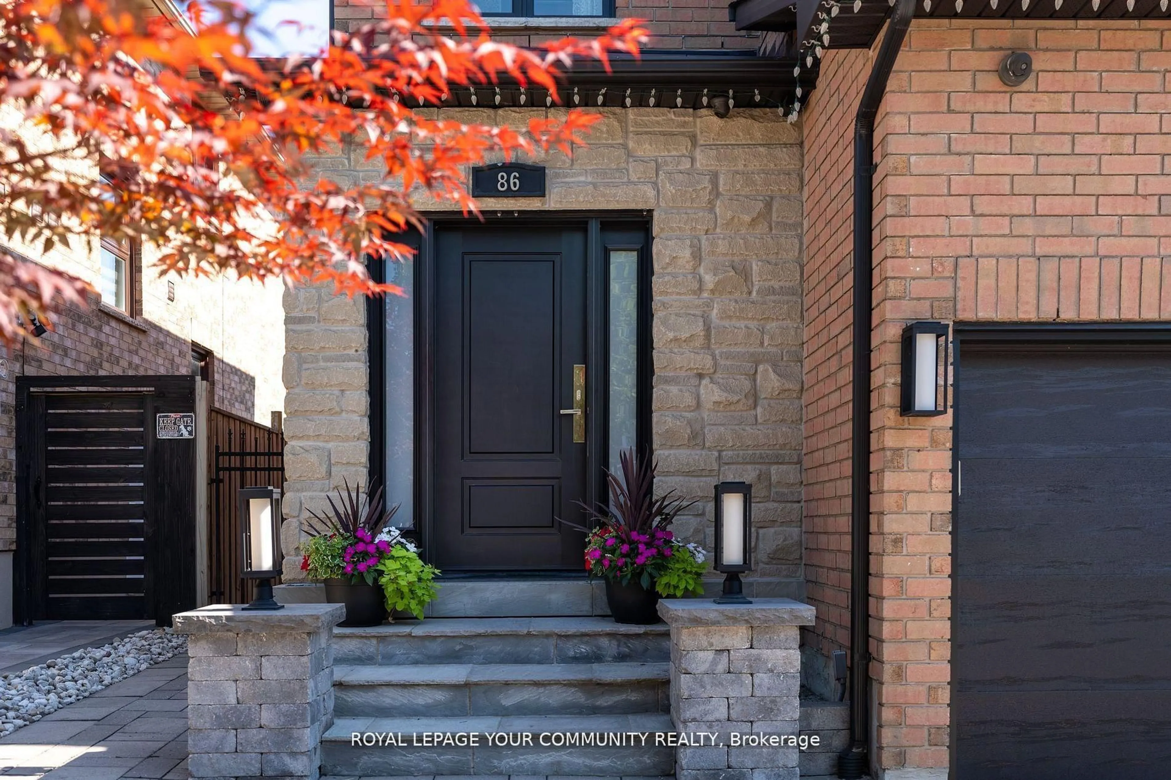 Home with brick exterior material, street for 86 Corkwood Cres, Vaughan Ontario L6A 3B4