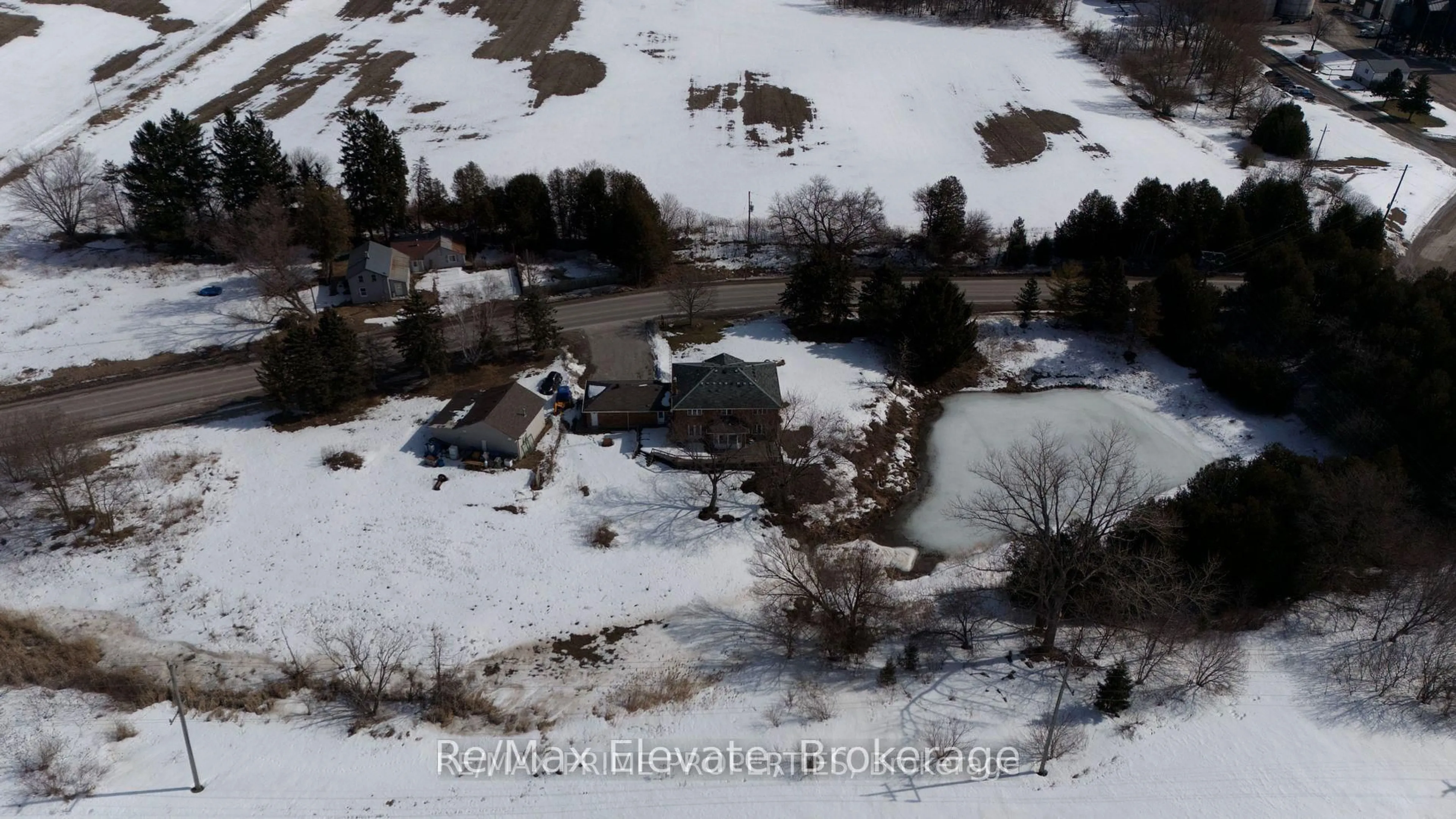 A pic from outside/outdoor area/front of a property/back of a property/a pic from drone, water/lake/river/ocean view for 3210 Regional Road 30 Rd, Whitchurch-Stouffville Ontario L4A 7X4