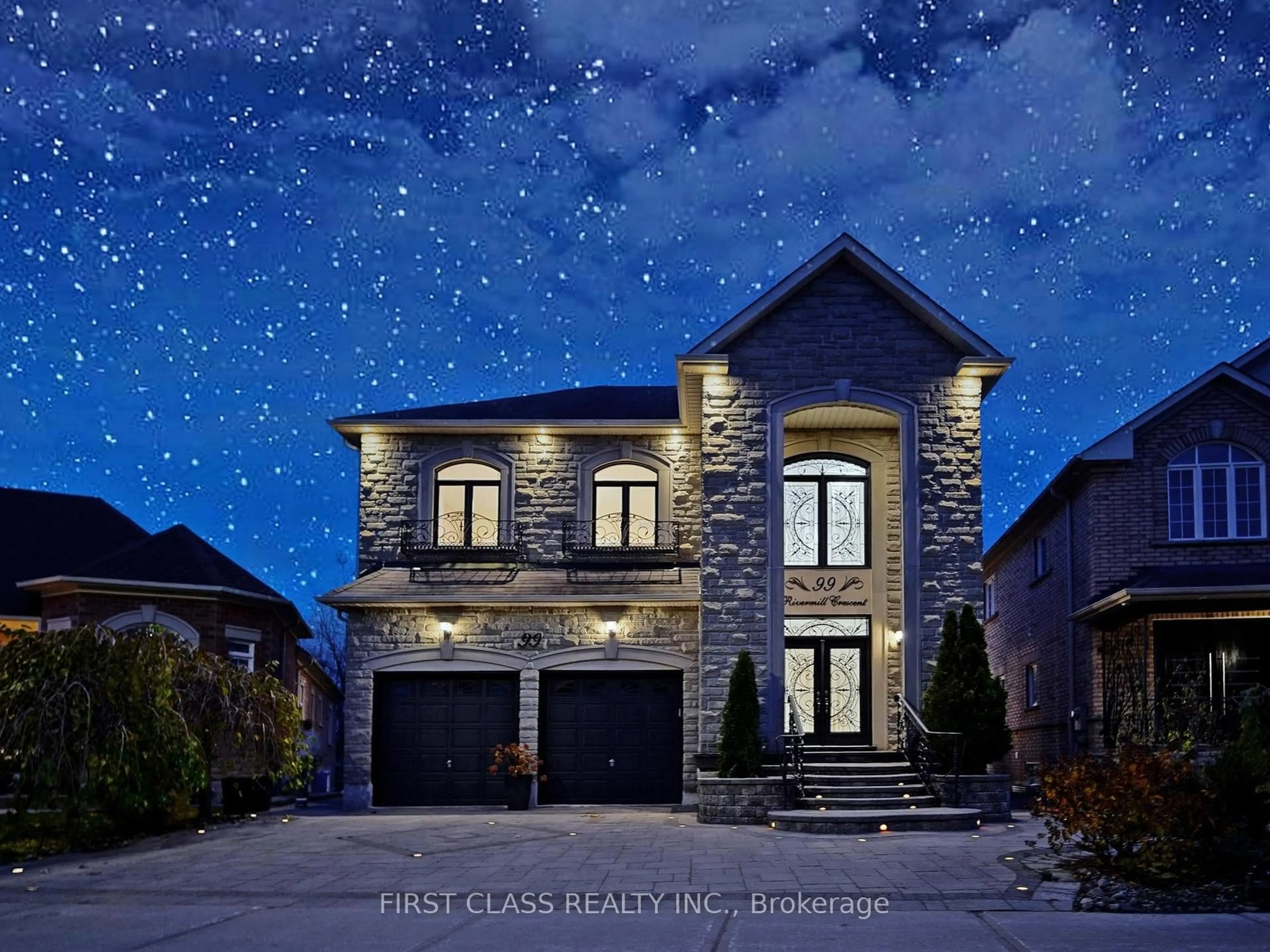 Home with brick exterior material, unknown for 99 Rivermill Cres, Vaughan Ontario L6A 0H4