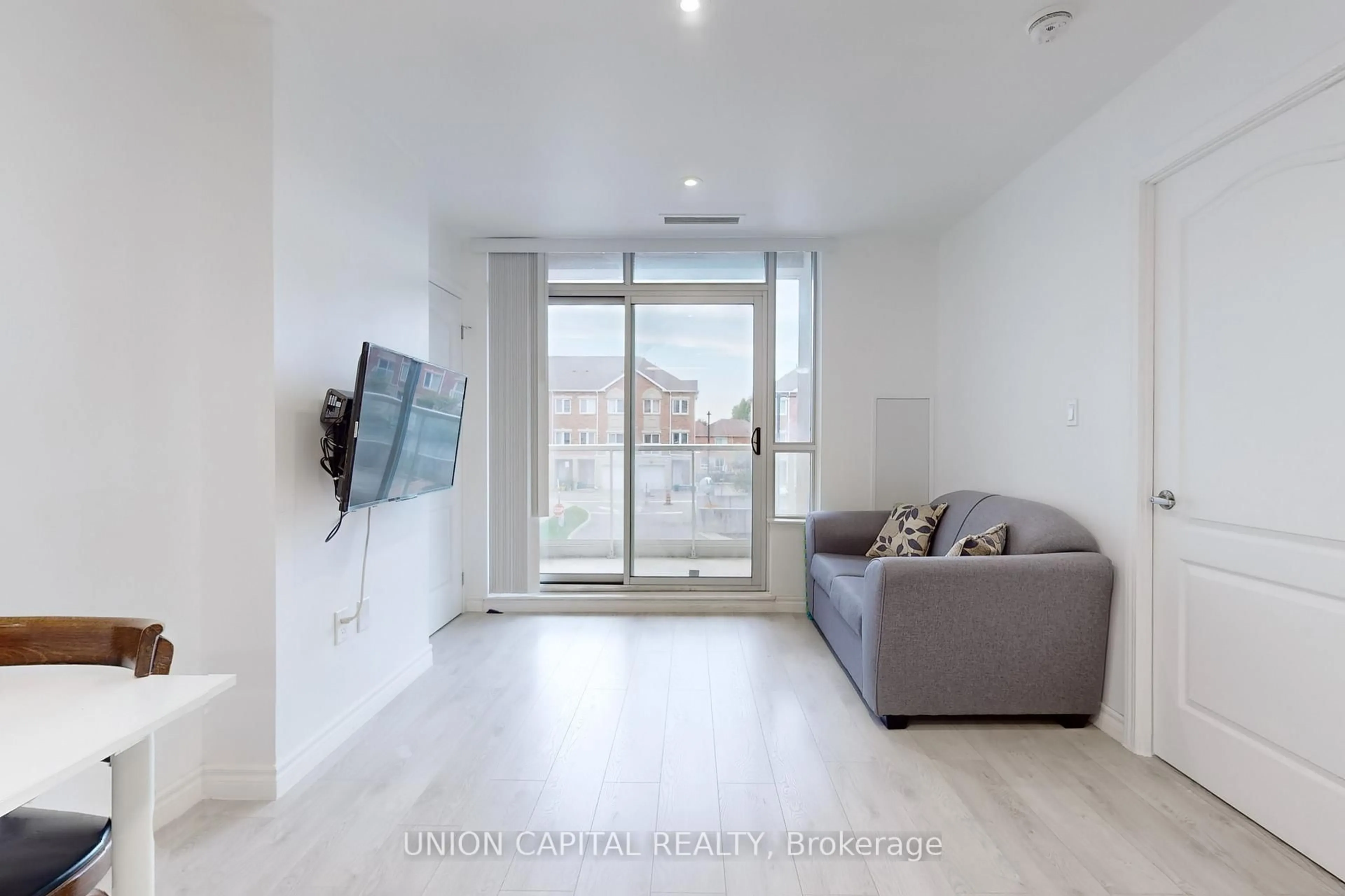 Living room with furniture, unknown for 4600 Steeles Ave #202, Markham Ontario L3R 5J1