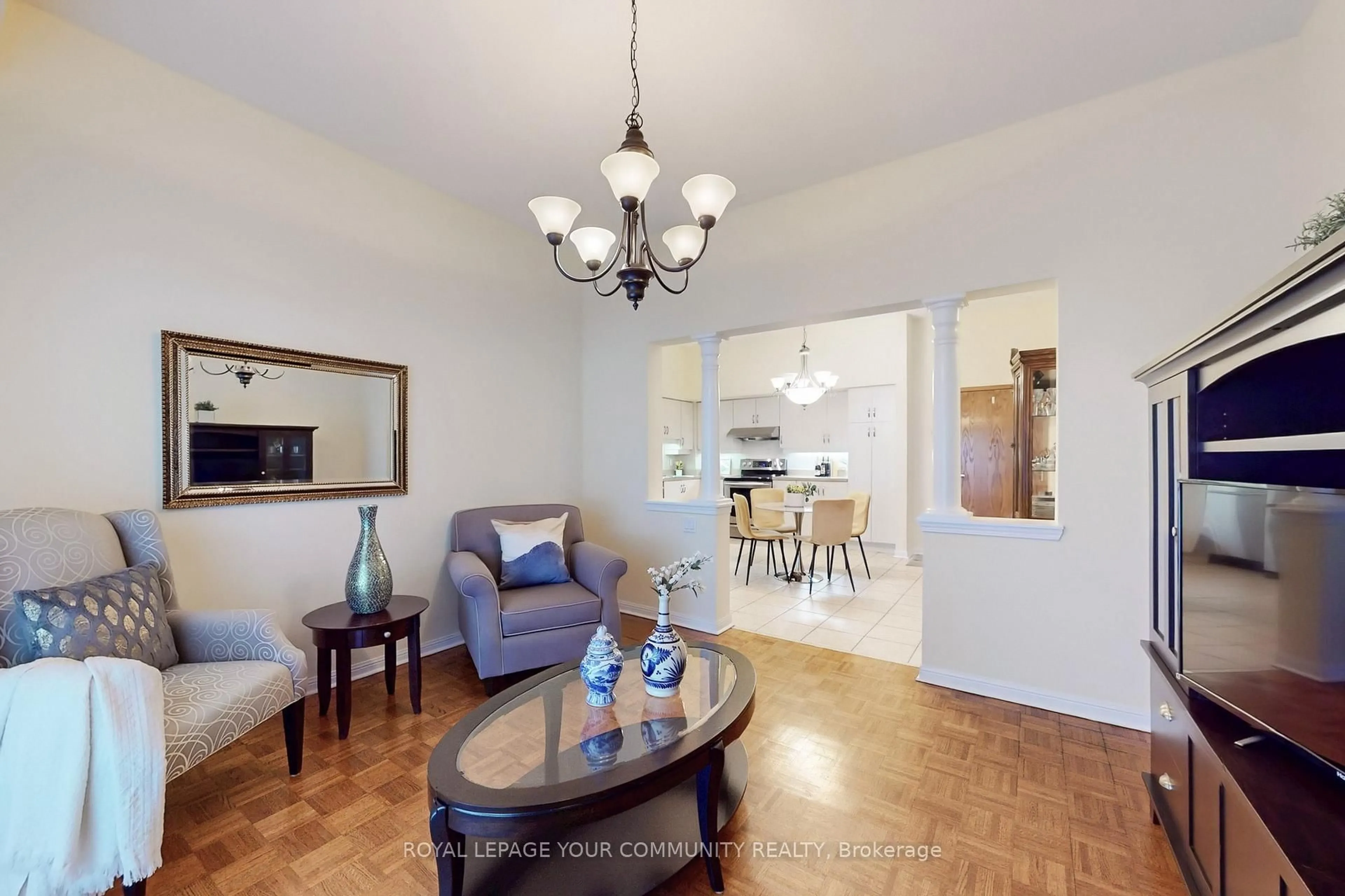 Living room with furniture, unknown for 2502 Rutherford Rd #114, Vaughan Ontario L4K 5N6