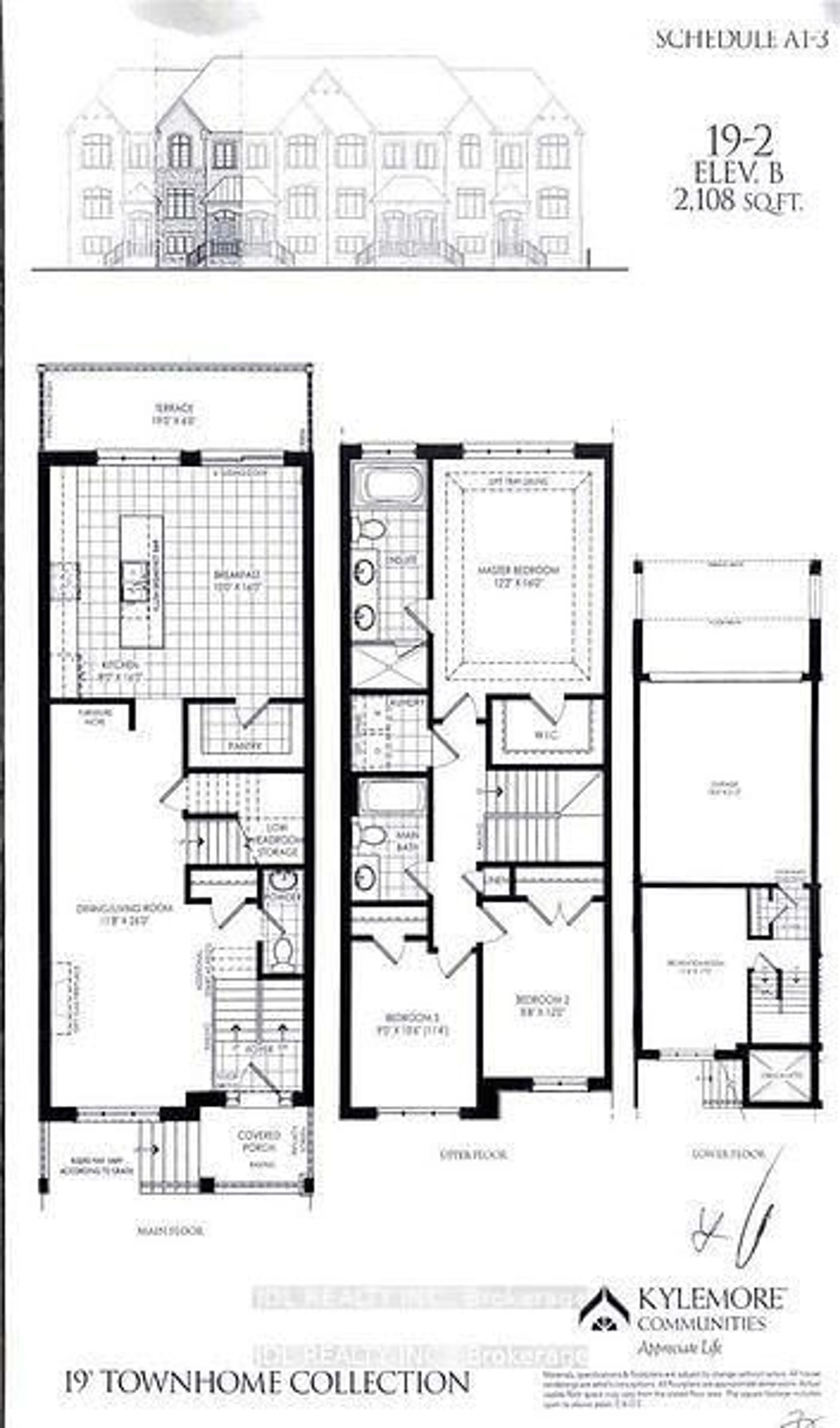 Floor plan for 34 Royal Aberdeen Rd Rd, Markham Ontario L6C 0Y5