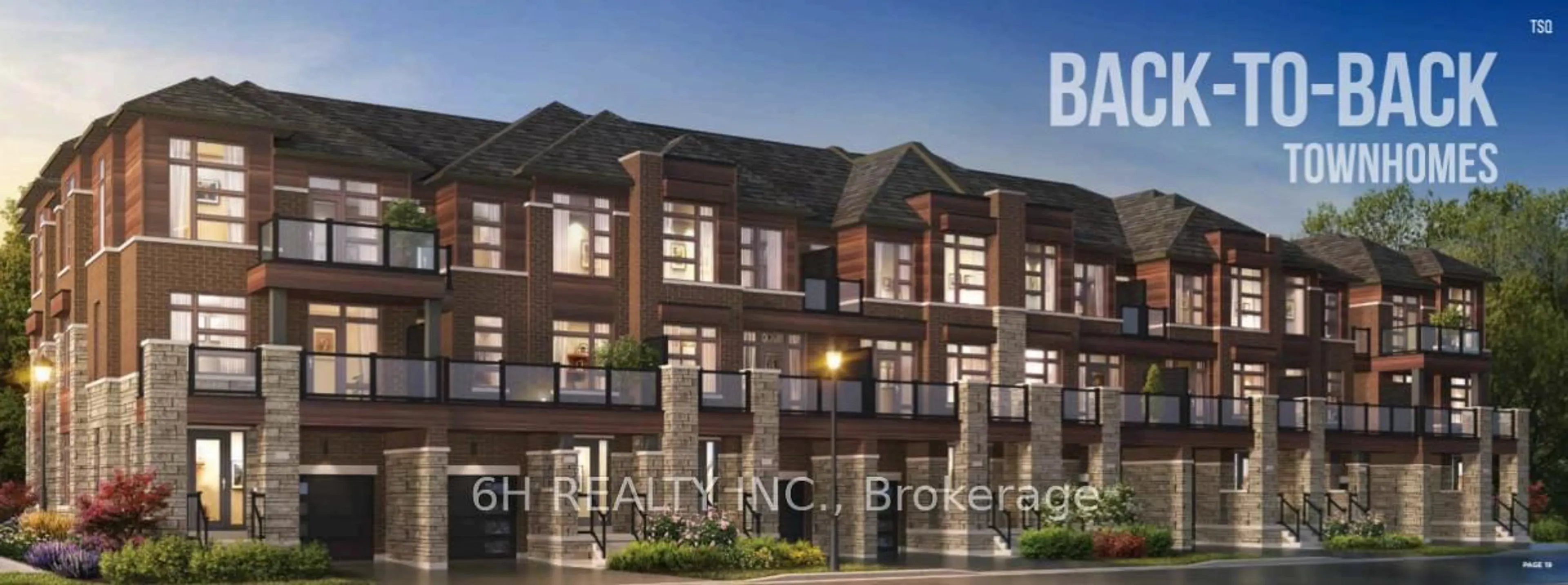 Home with brick exterior material, building for 36 Harold Wilson Lane #Lot 34, Richmond Hill Ontario L4S 1N5