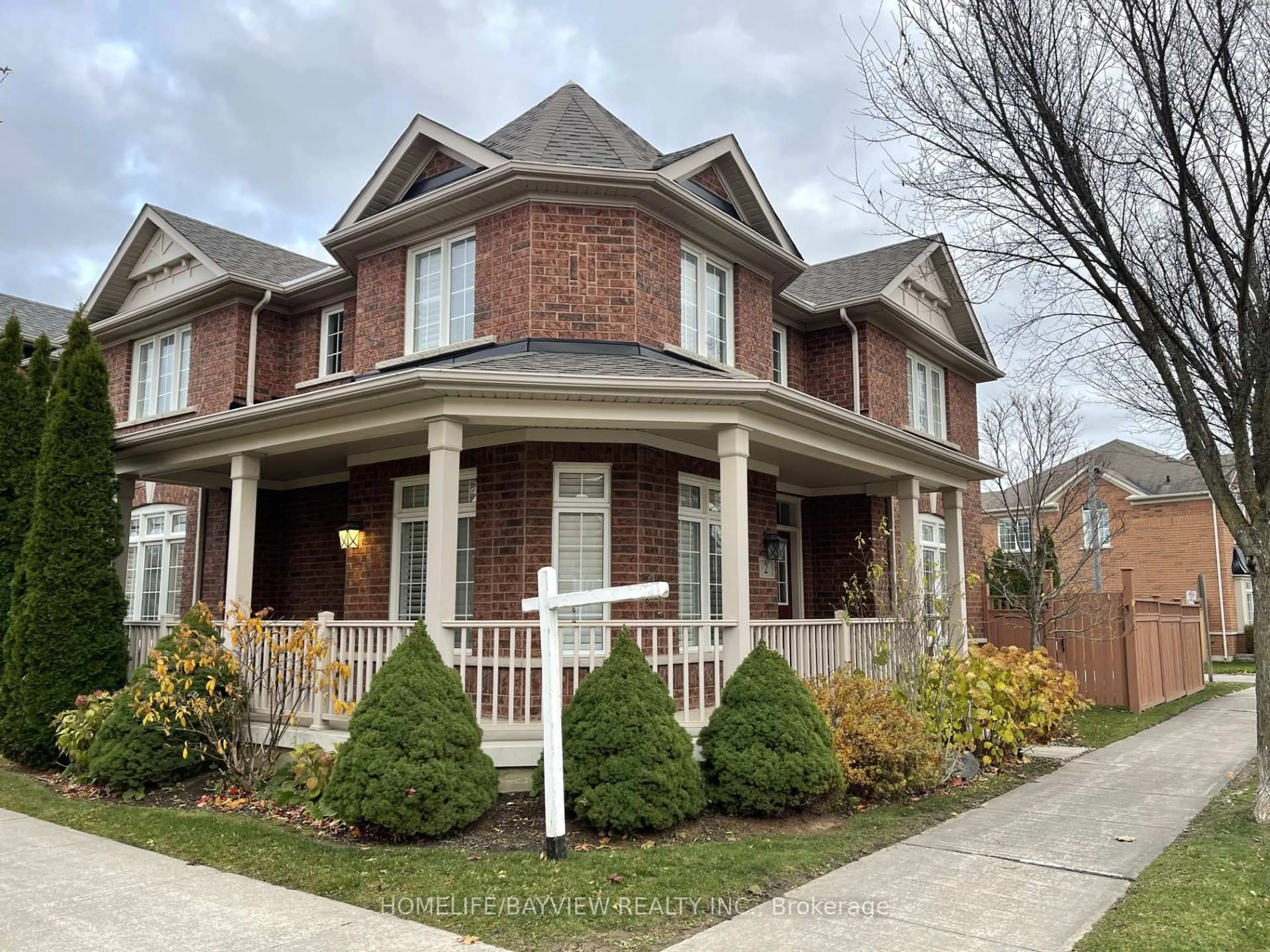Home with brick exterior material, street for 2 Hikers Lane, Markham Ontario L6B 0K3