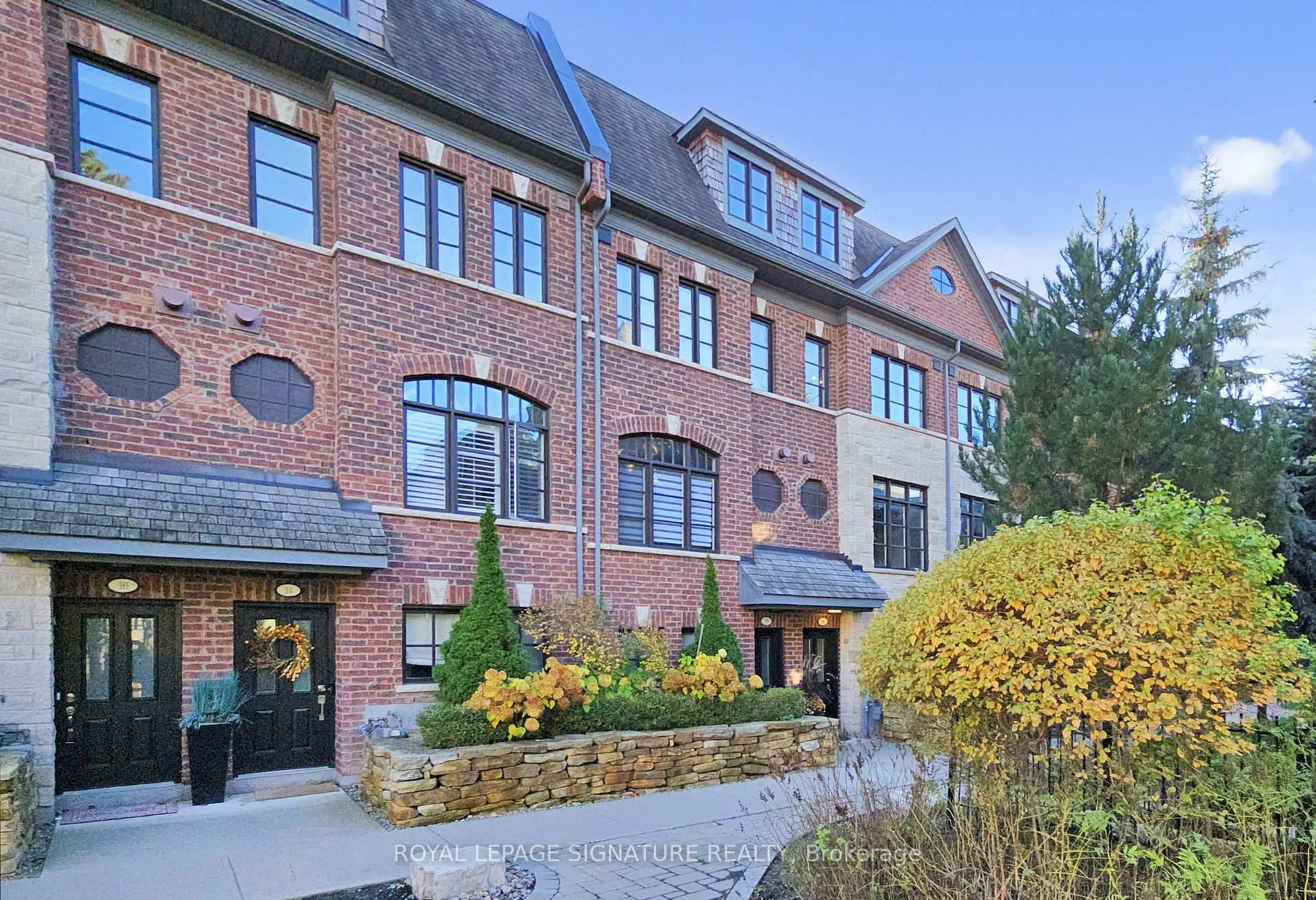 Home with brick exterior material, building for 8 Agar Lane #45, Vaughan Ontario L4L 0C5