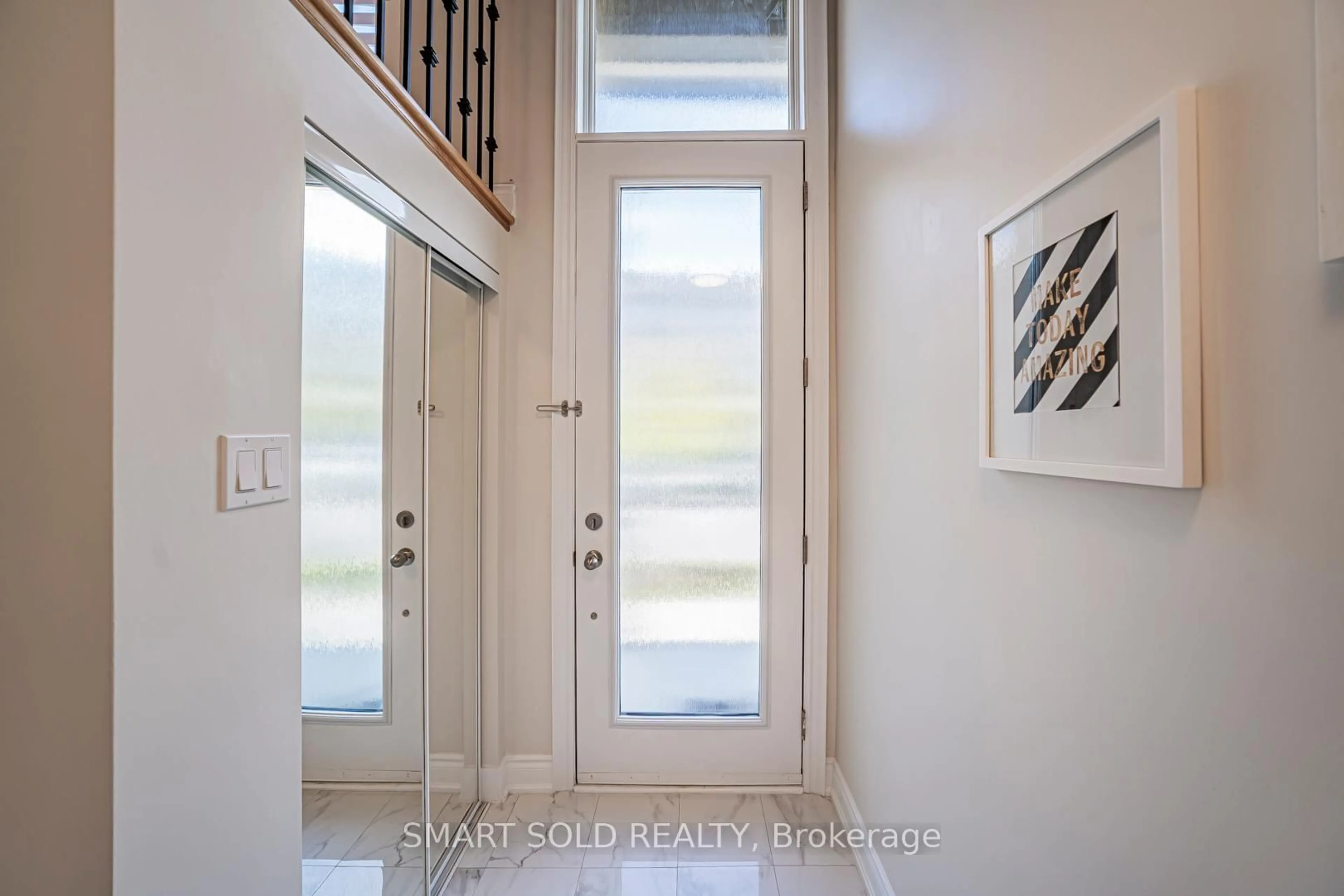 Indoor entryway for 92 William Saville St, Markham Ontario L3R 9S3