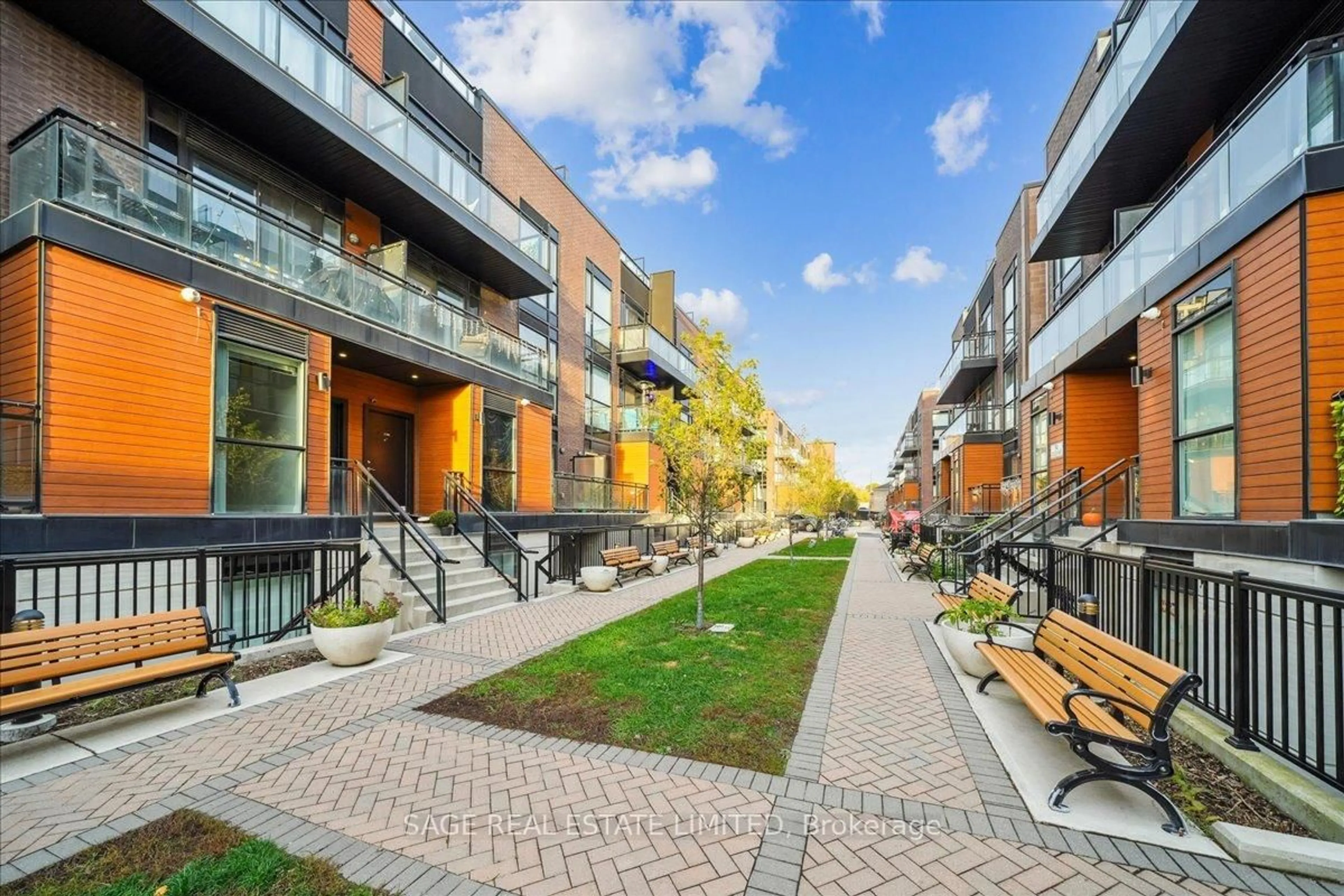 Patio, street for 56 Coles Ave #203, Vaughan Ontario L4L 0J1