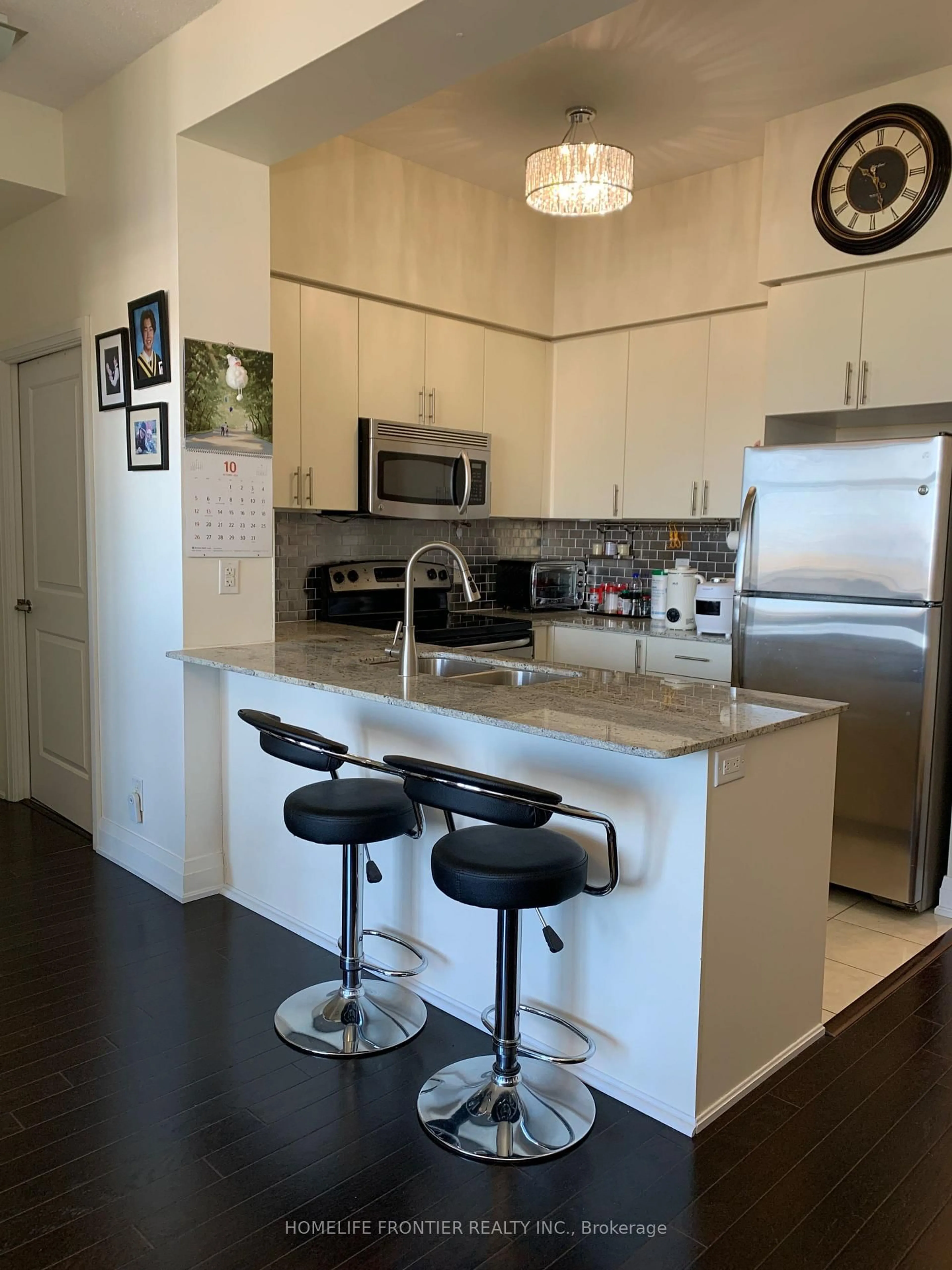 Open concept kitchen, unknown for 520 Steeles Ave W Ave #1515, Vaughan Ontario L4J 0H2