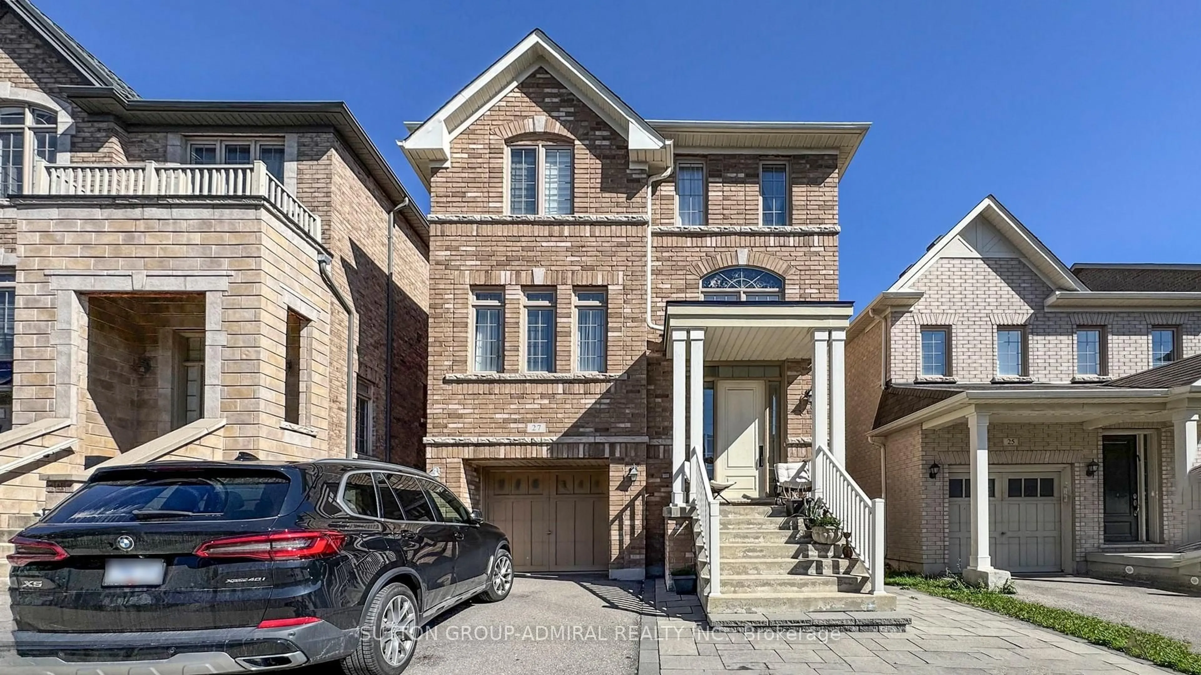 Home with brick exterior material, street for 27 Givon St, Vaughan Ontario L6A 0W2