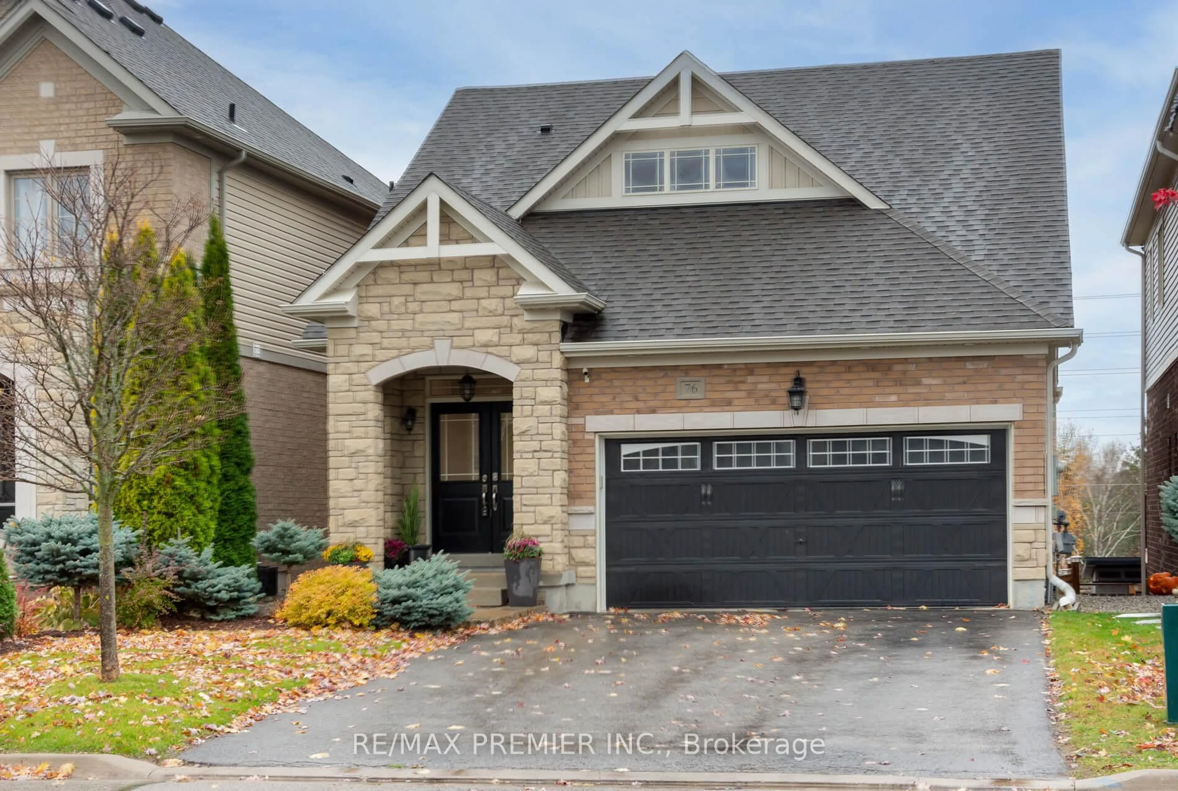 Home with brick exterior material, street for 76 Cauthers Cres, New Tecumseth Ontario L9R 0L2
