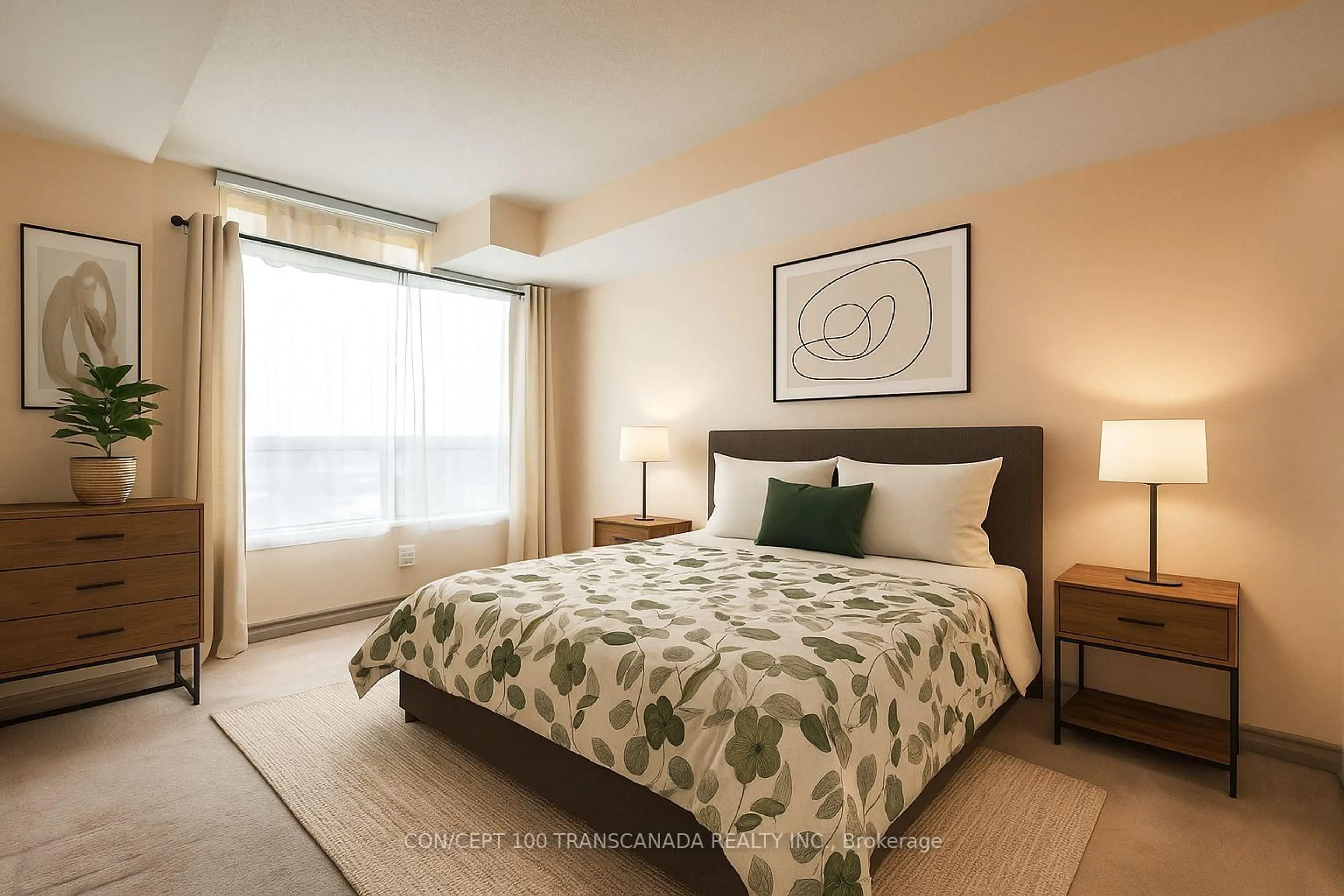 Bedroom with bed, unknown for 9015 Leslie St #1107, Richmond Hill Ontario L4B 4J8