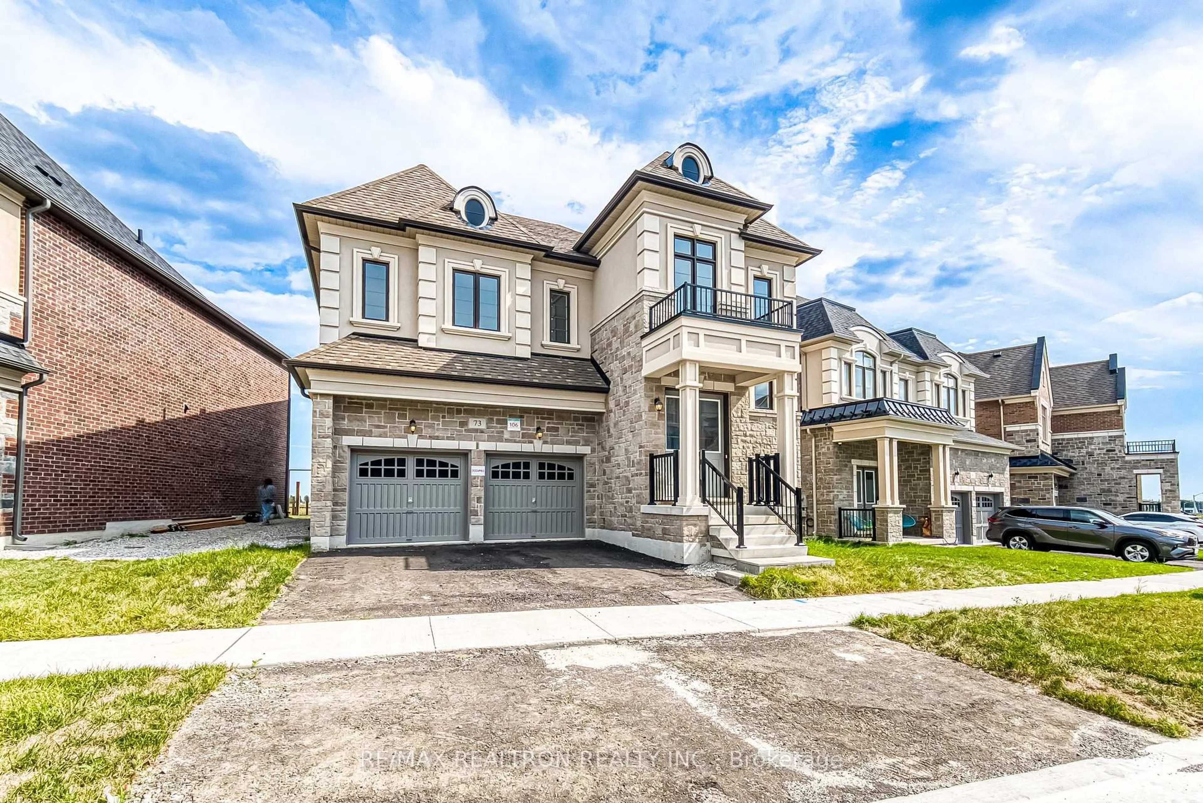 Home with brick exterior material, street for 73 Current Dr, Richmond Hill Ontario L4S 0M7