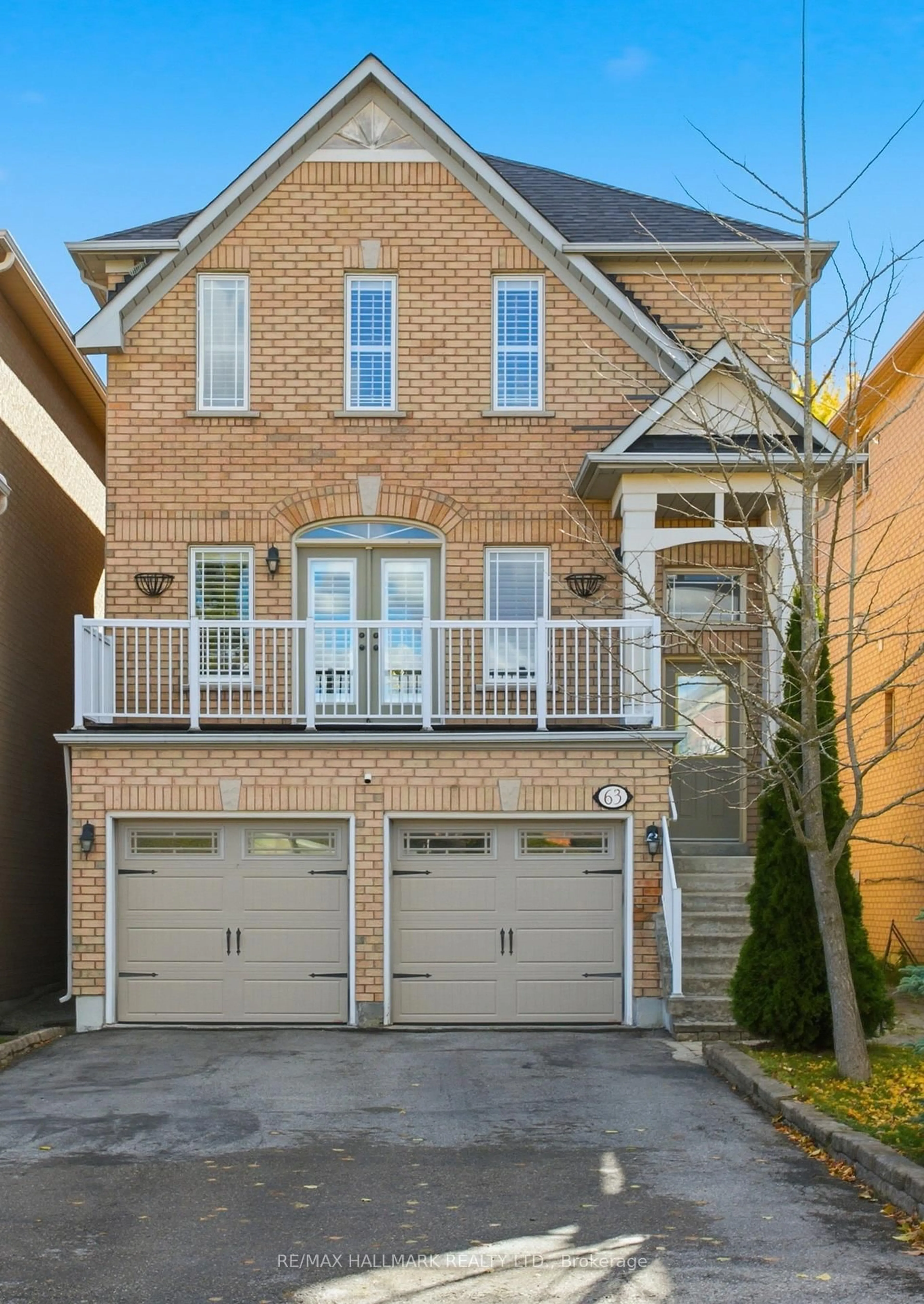 Home with brick exterior material, street for 63 Snowy Meadow Ave, Richmond Hill Ontario L4E 3V4