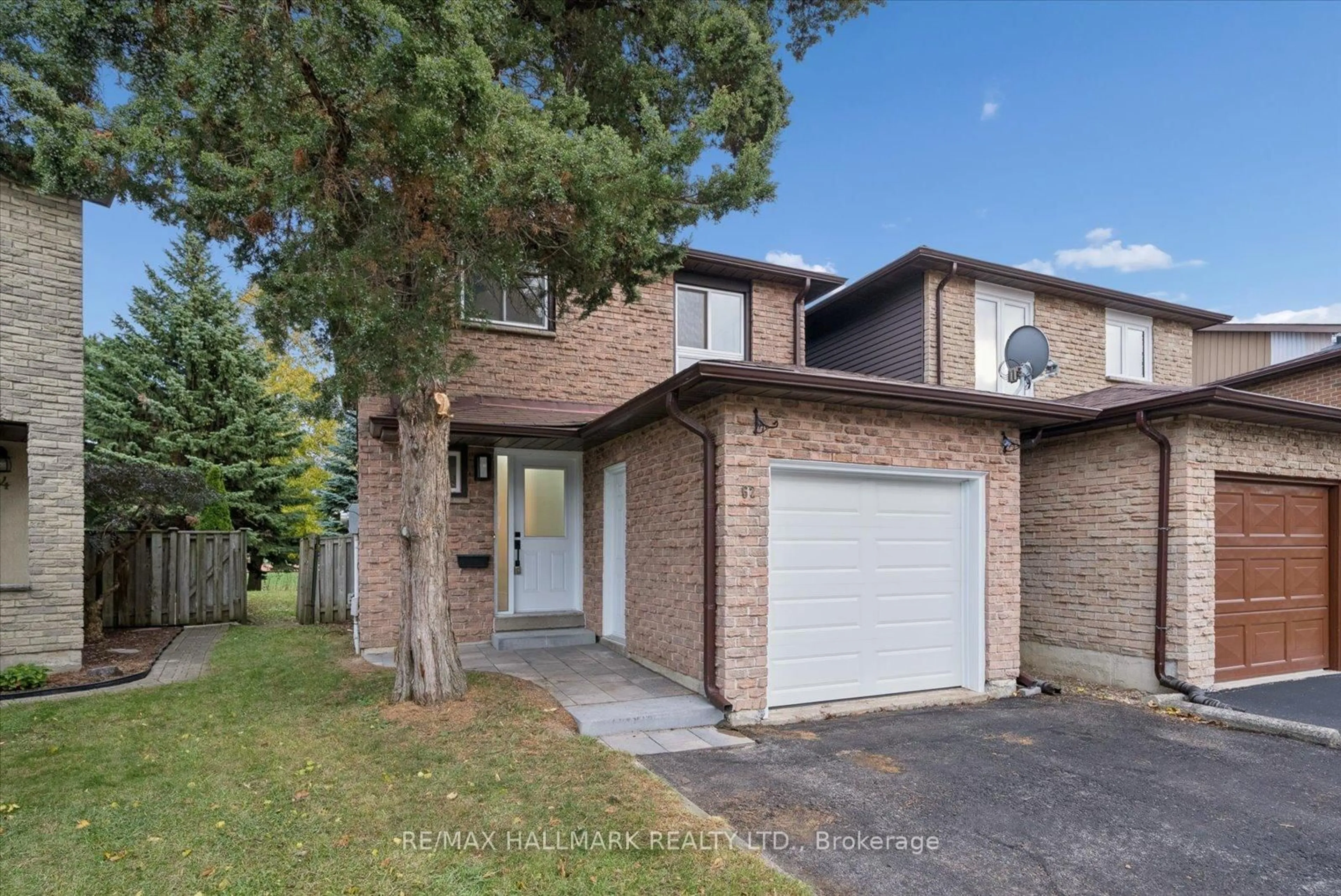 Home with brick exterior material, street for 62 Pepperell Cres, Markham Ontario L3R 3G8
