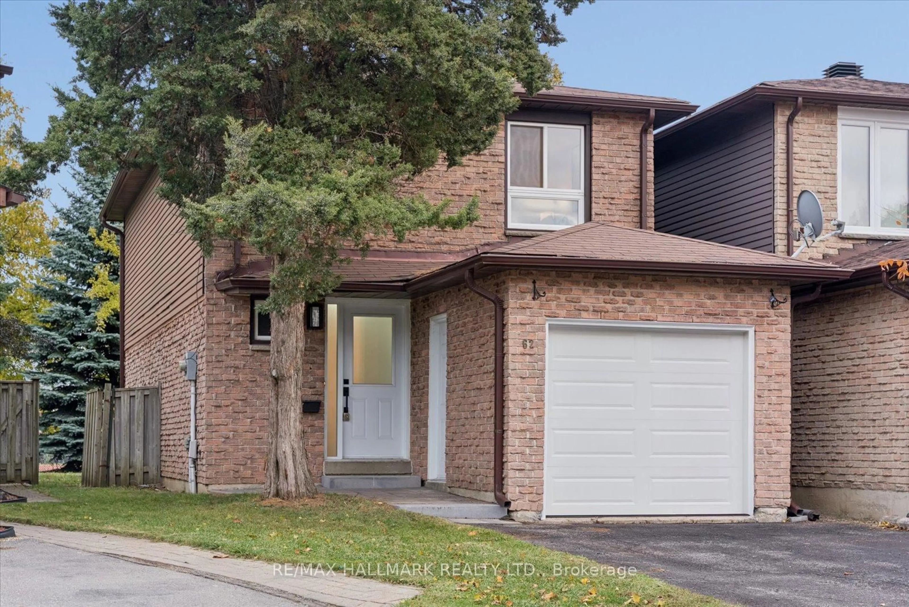 Home with brick exterior material, street for 62 Pepperell Cres, Markham Ontario L3R 3G8