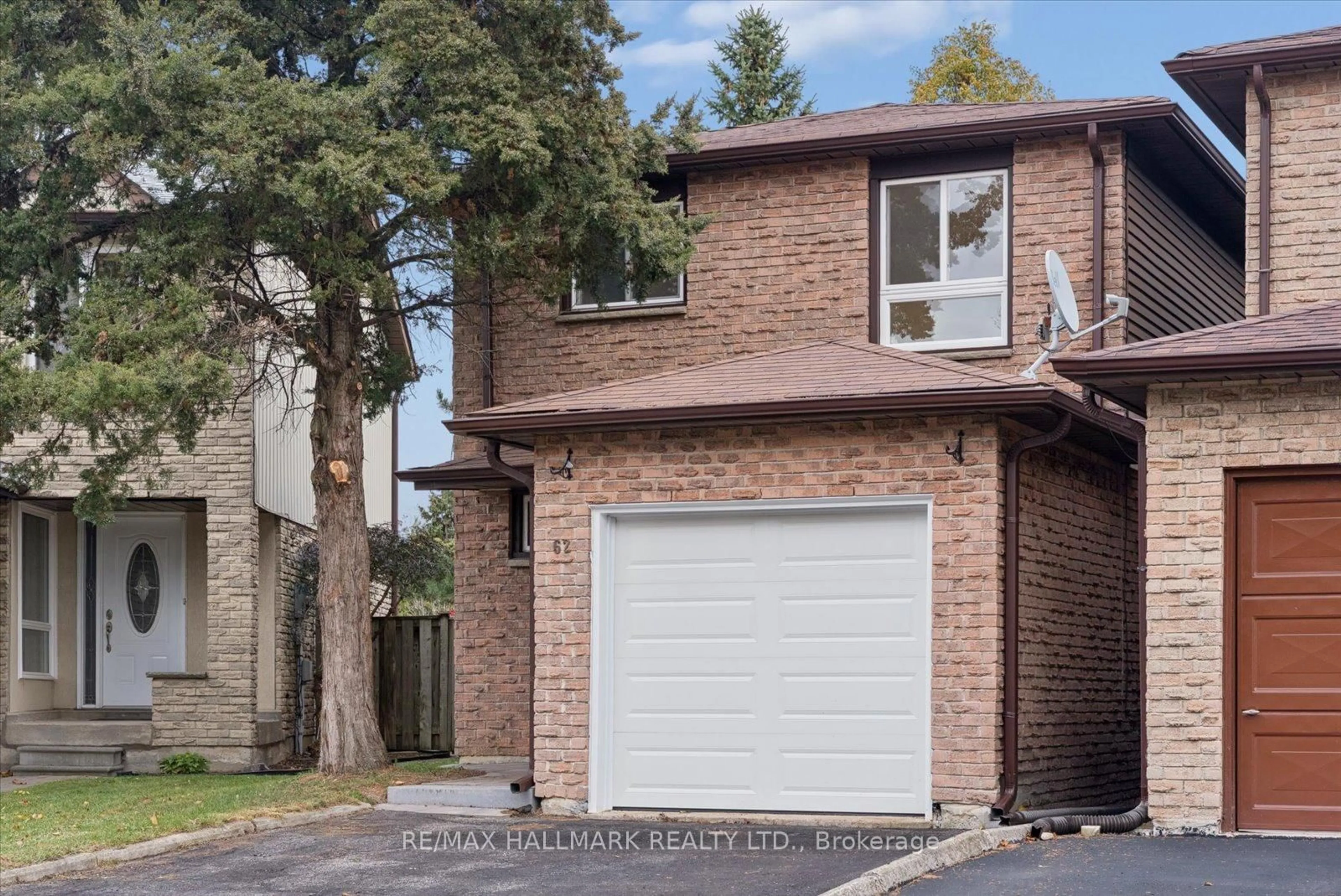 Home with brick exterior material, street for 62 Pepperell Cres, Markham Ontario L3R 3G8