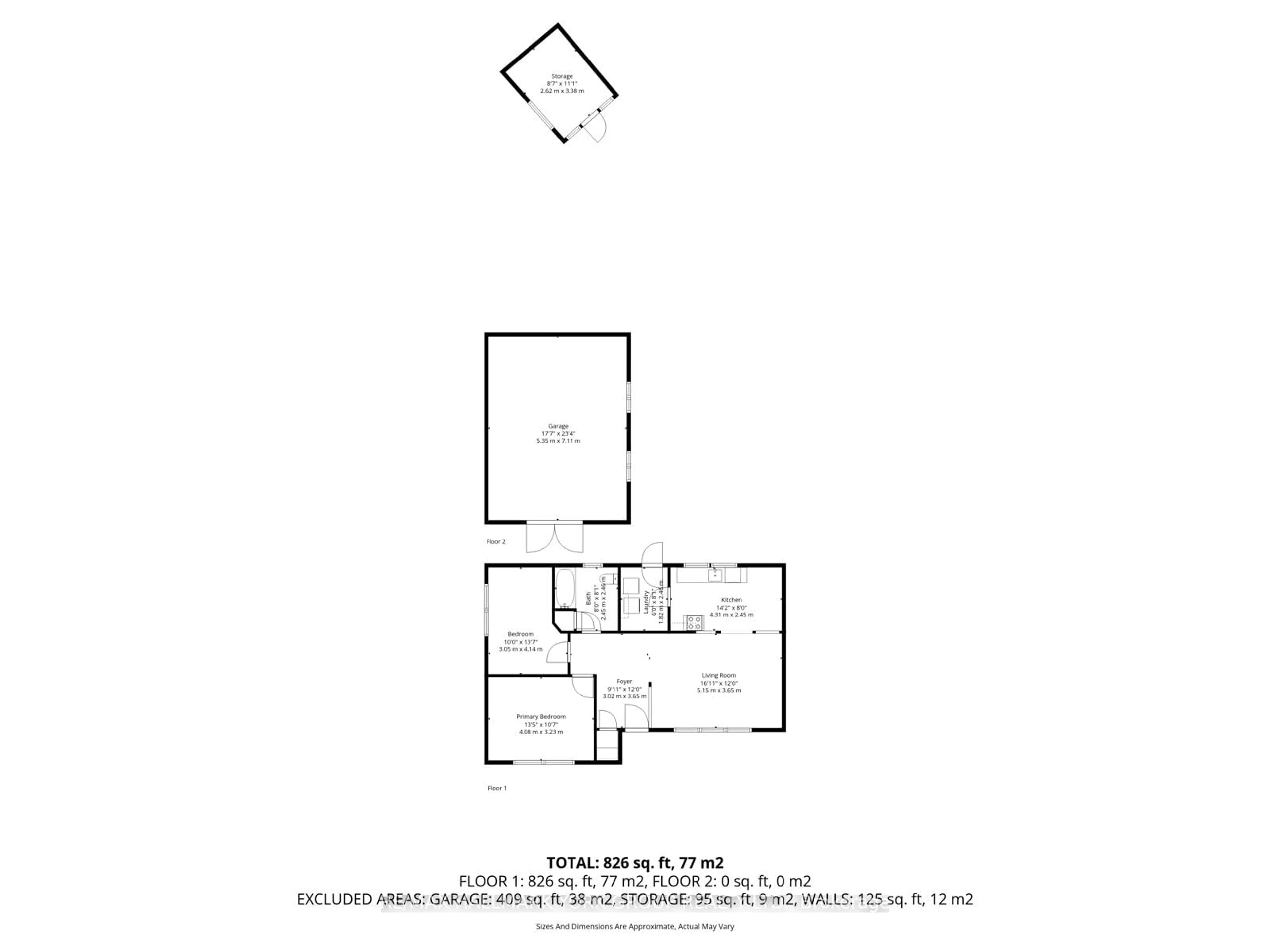 Floor plan for 32 Station Rd, Georgina Ontario L0E 1N0