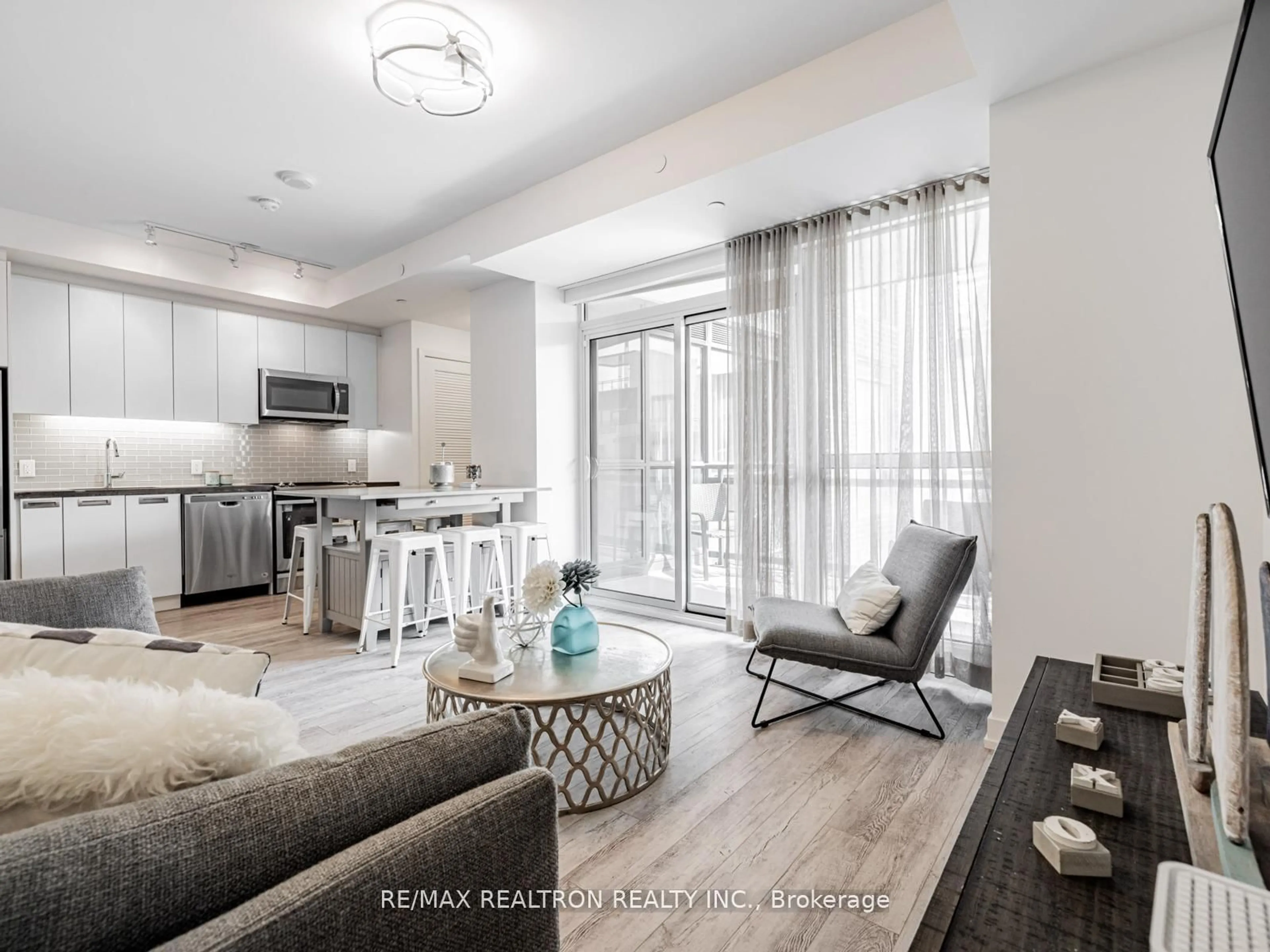 Living room with furniture, unknown for 271 Sea Ray Ave #B303, Innisfil Ontario L9S 0J4