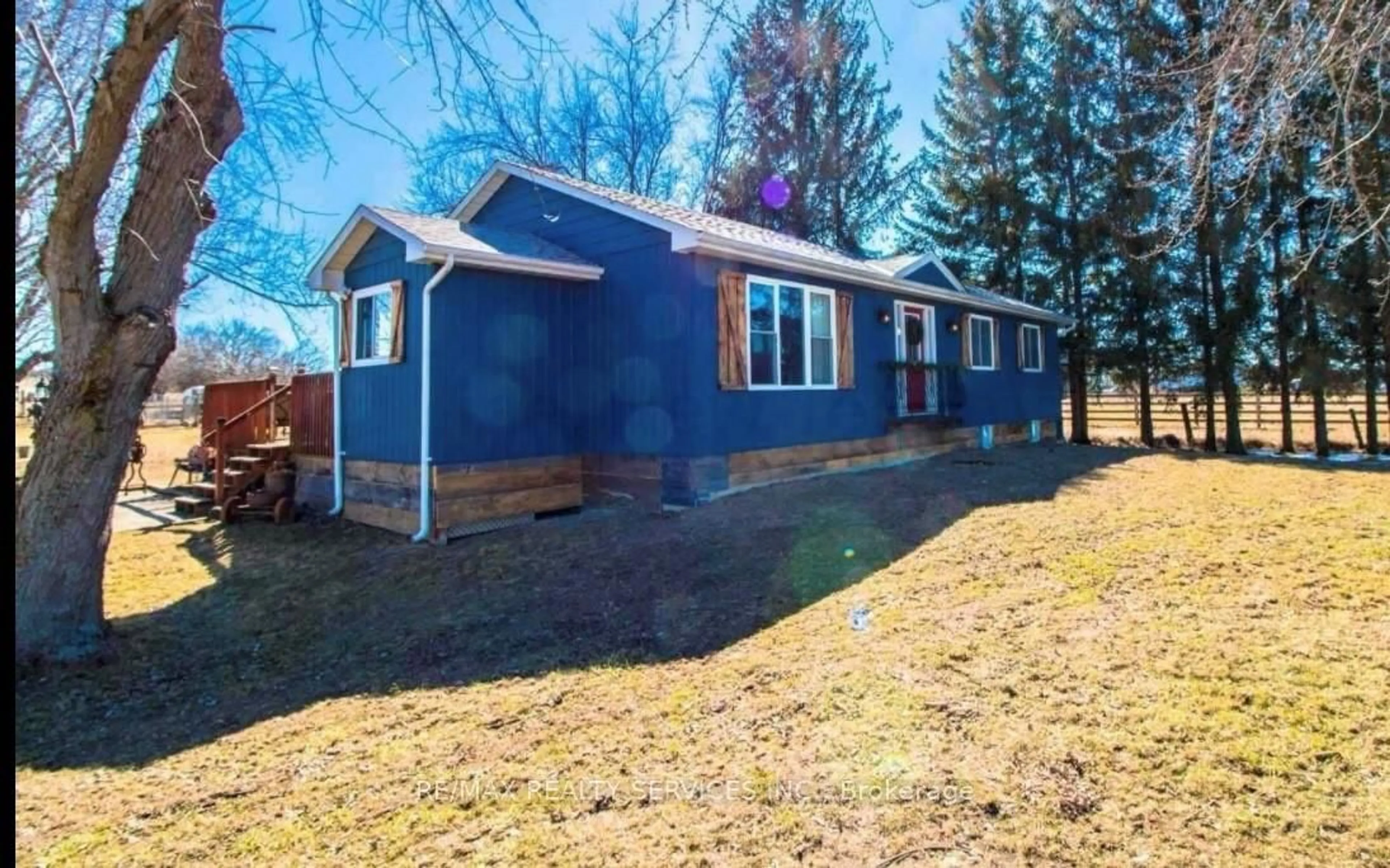 Home with vinyl exterior material, street for 6429 3rd Line, New Tecumseth Ontario L0G 1W0