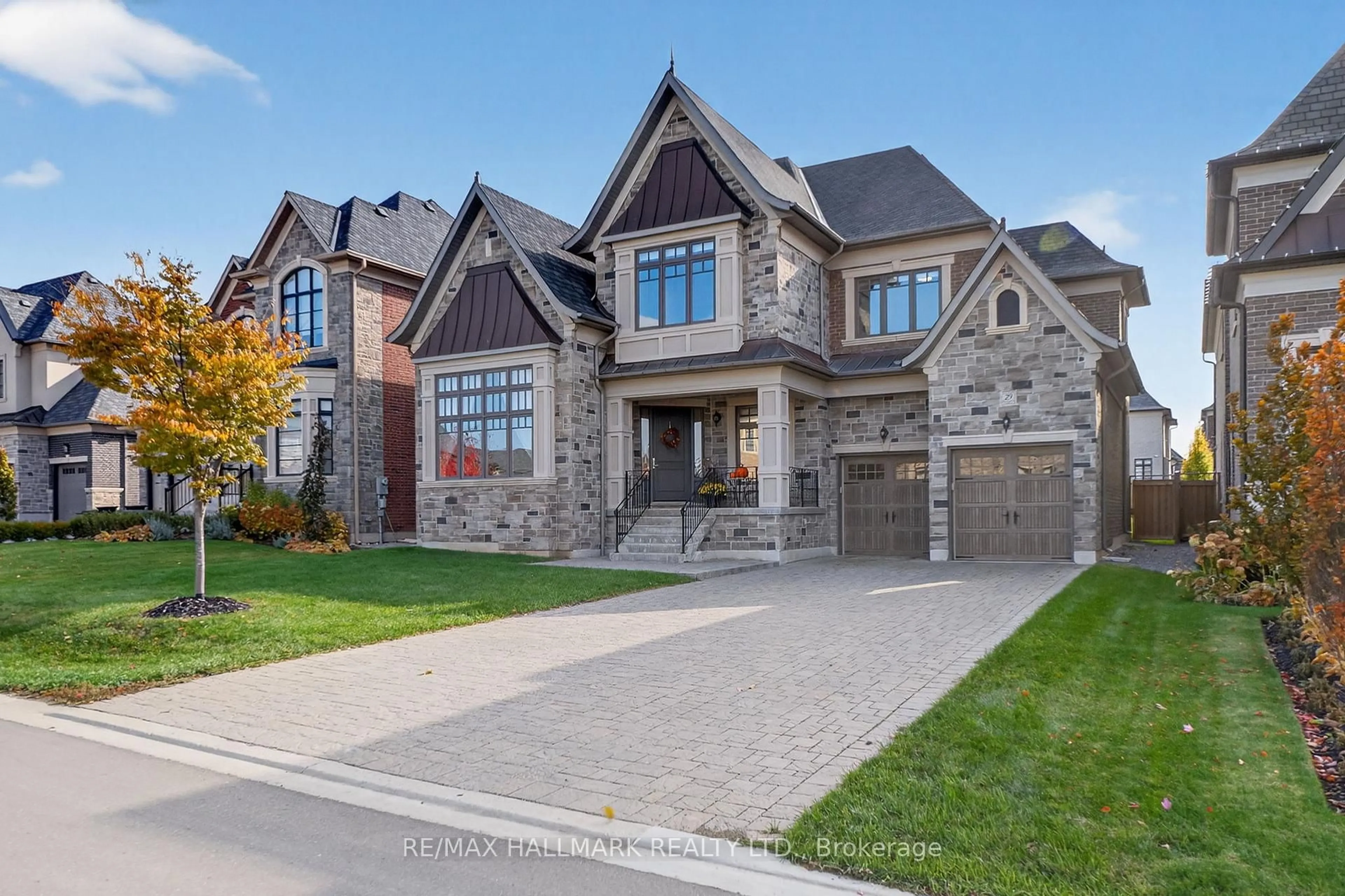 Home with brick exterior material, street for 29 Secret Garden Crt, Vaughan Ontario L4H 4N6