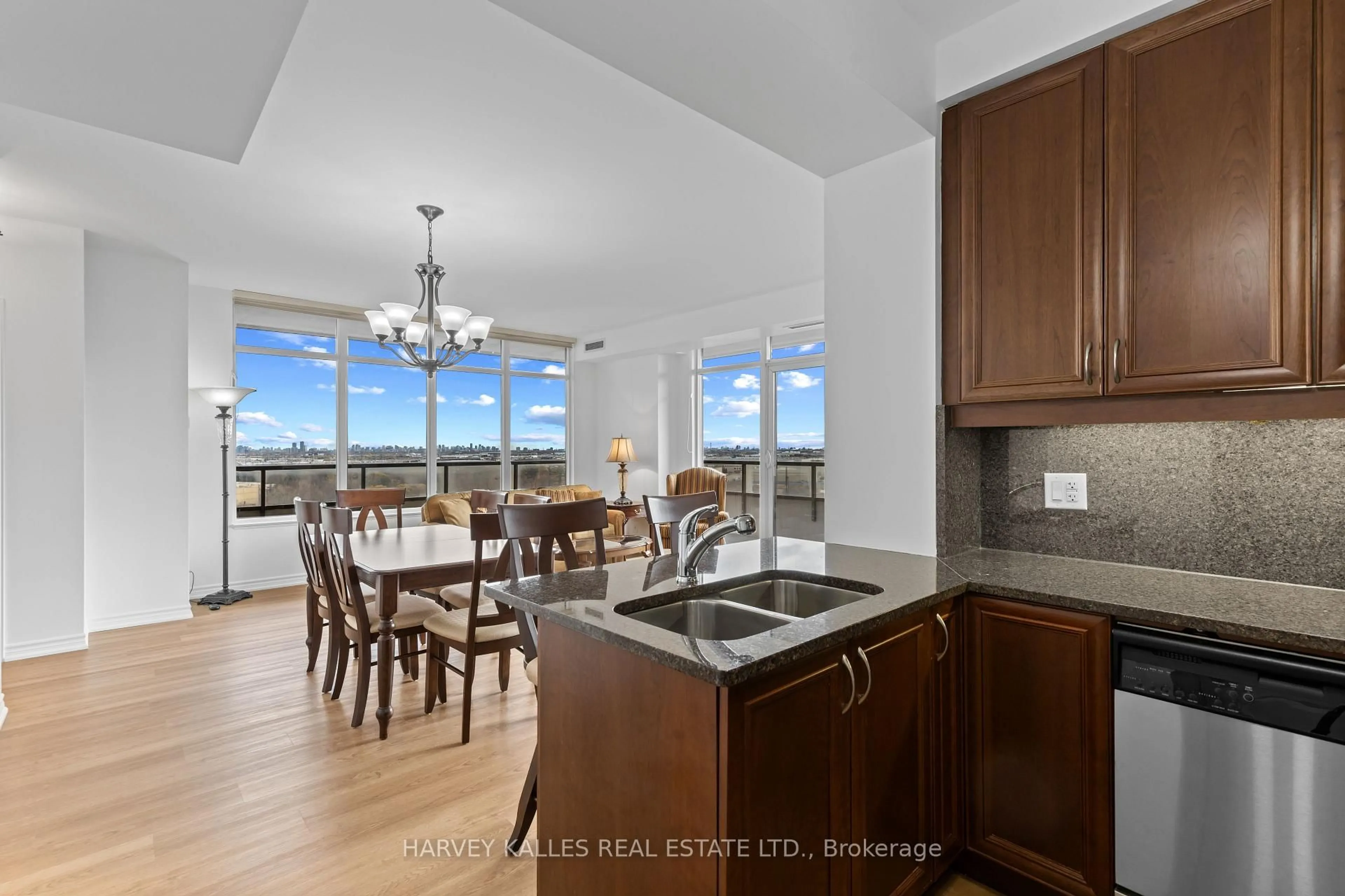 Open concept kitchen, unknown for 9235 Jane St #1206, Vaughan Ontario L6A 0J8