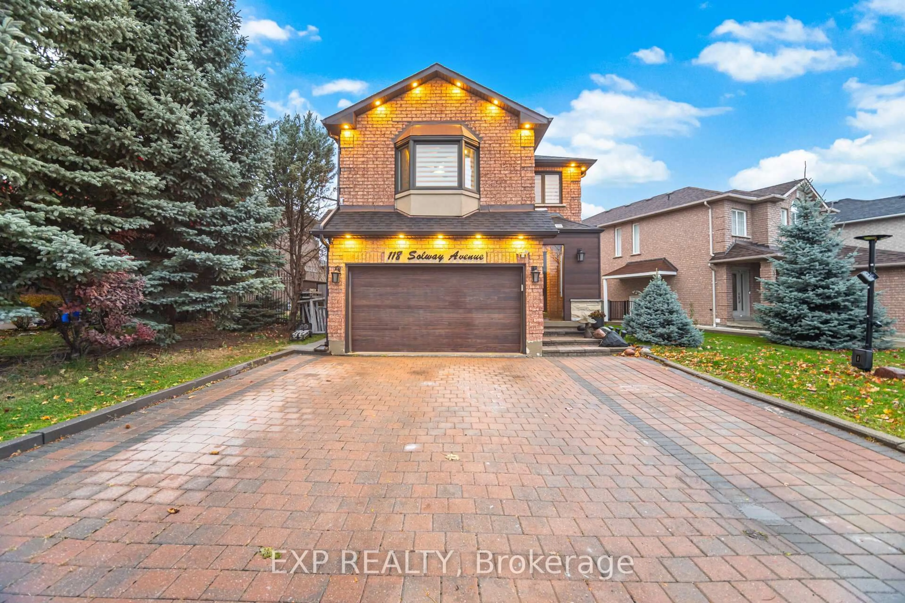 Home with brick exterior material, street for 118 Solway Ave, Vaughan Ontario L6A 2X1