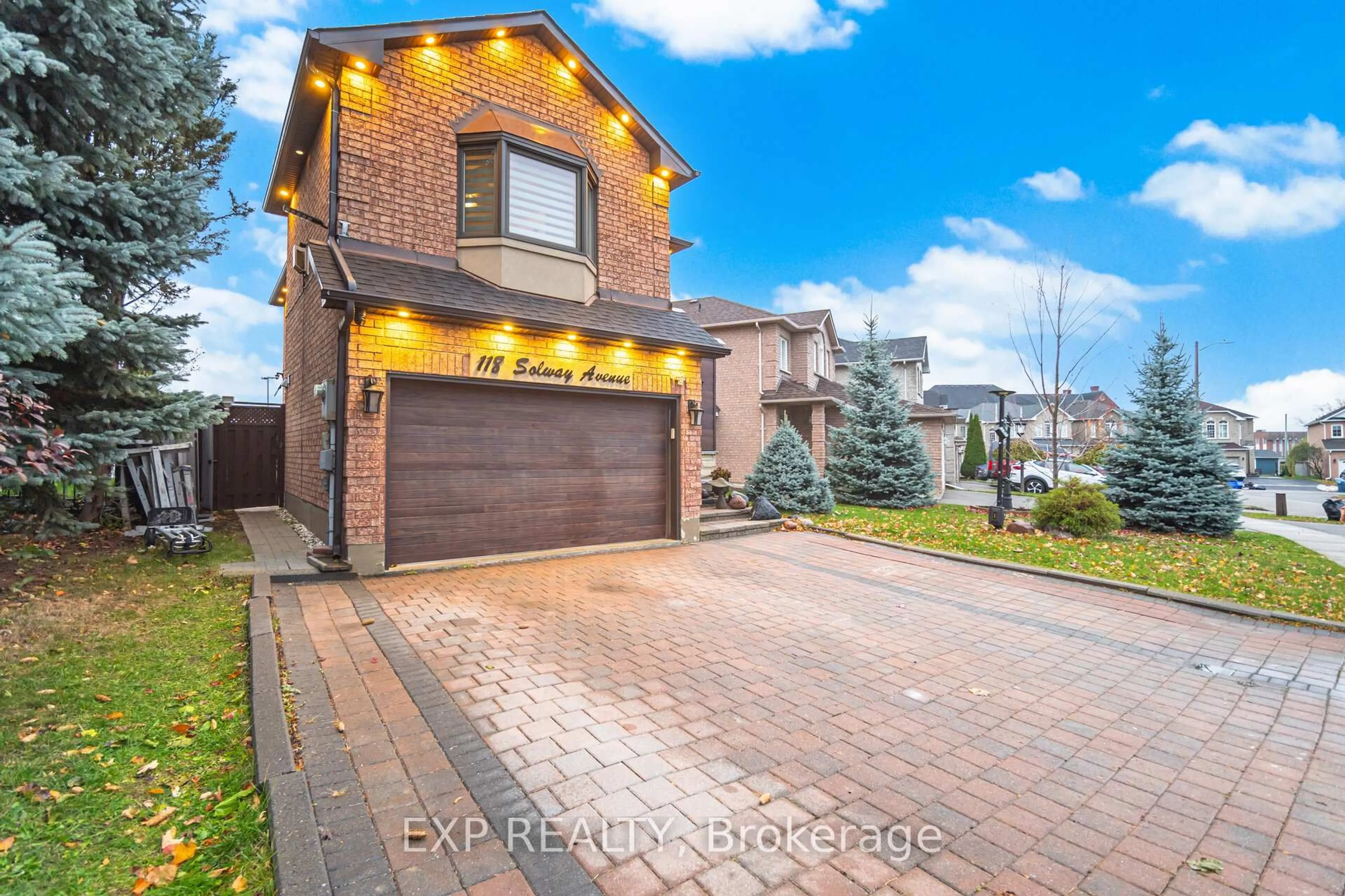 Home with brick exterior material, street for 118 Solway Ave, Vaughan Ontario L6A 2X1