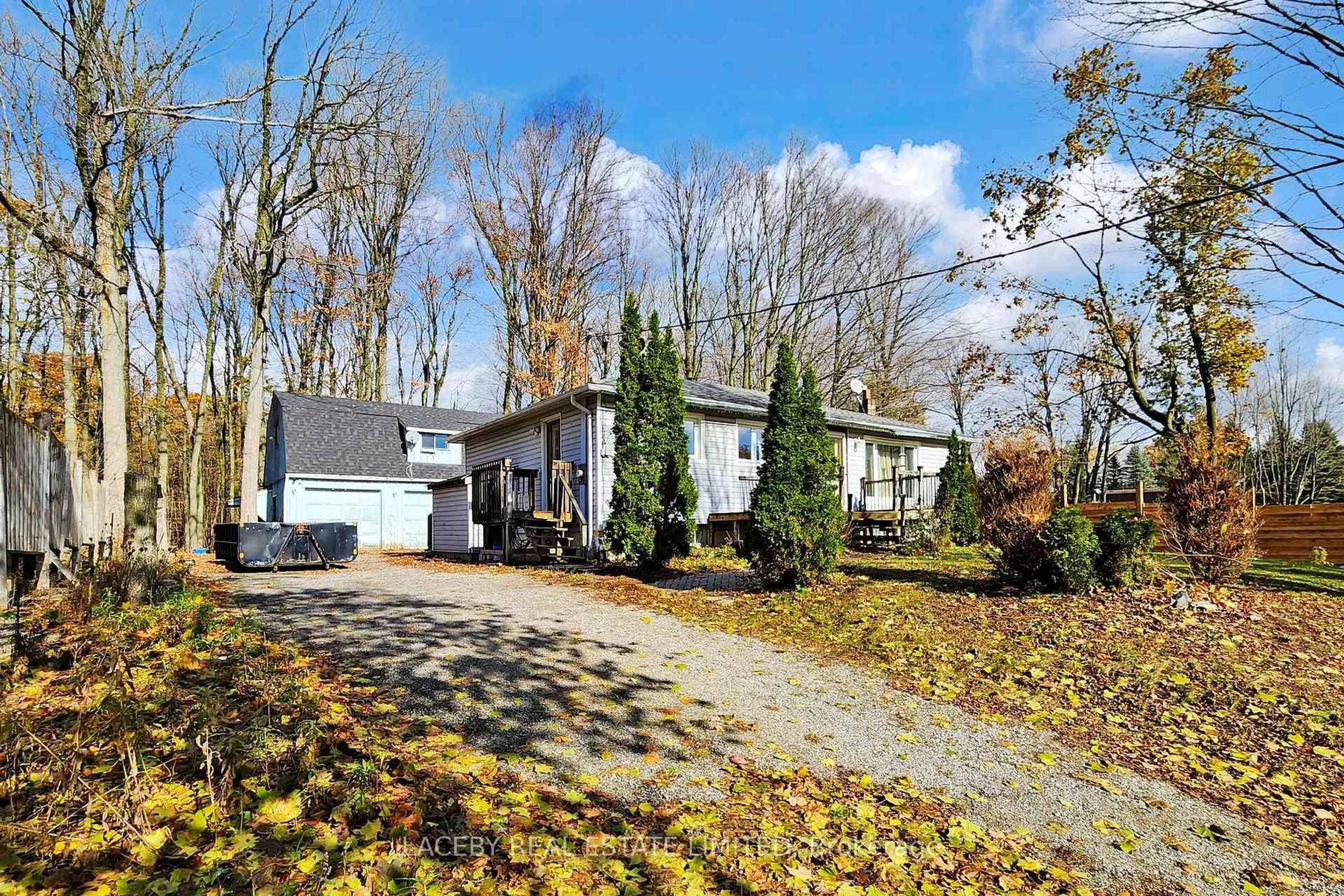 A pic from outside/outdoor area/front of a property/back of a property/a pic from drone, street for 4424 Aurora Rd, Whitchurch-Stouffville Ontario L4A 2R3