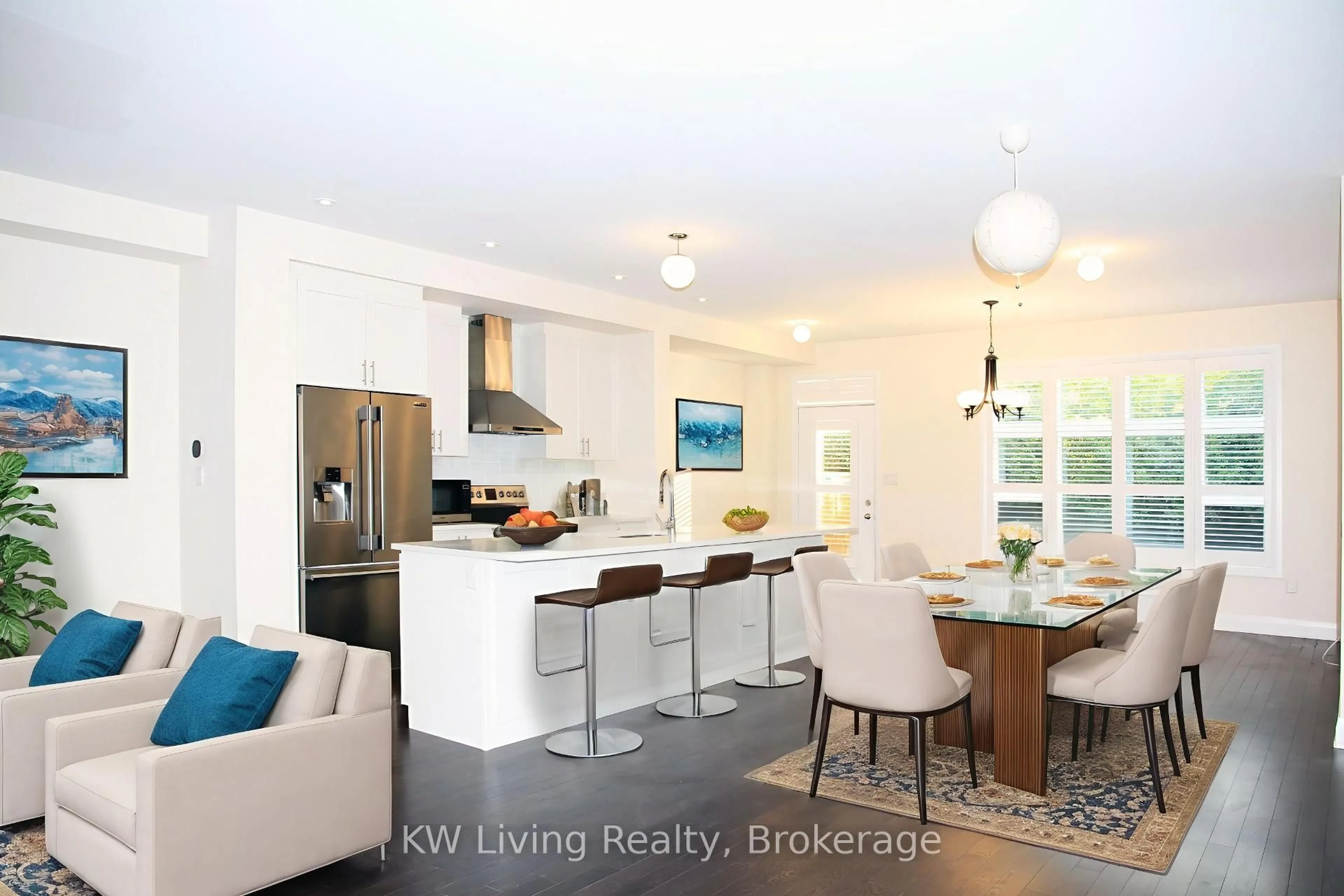 Open concept kitchen, unknown for 52 Causland Lane, Richmond Hill Ontario L4S 0G5