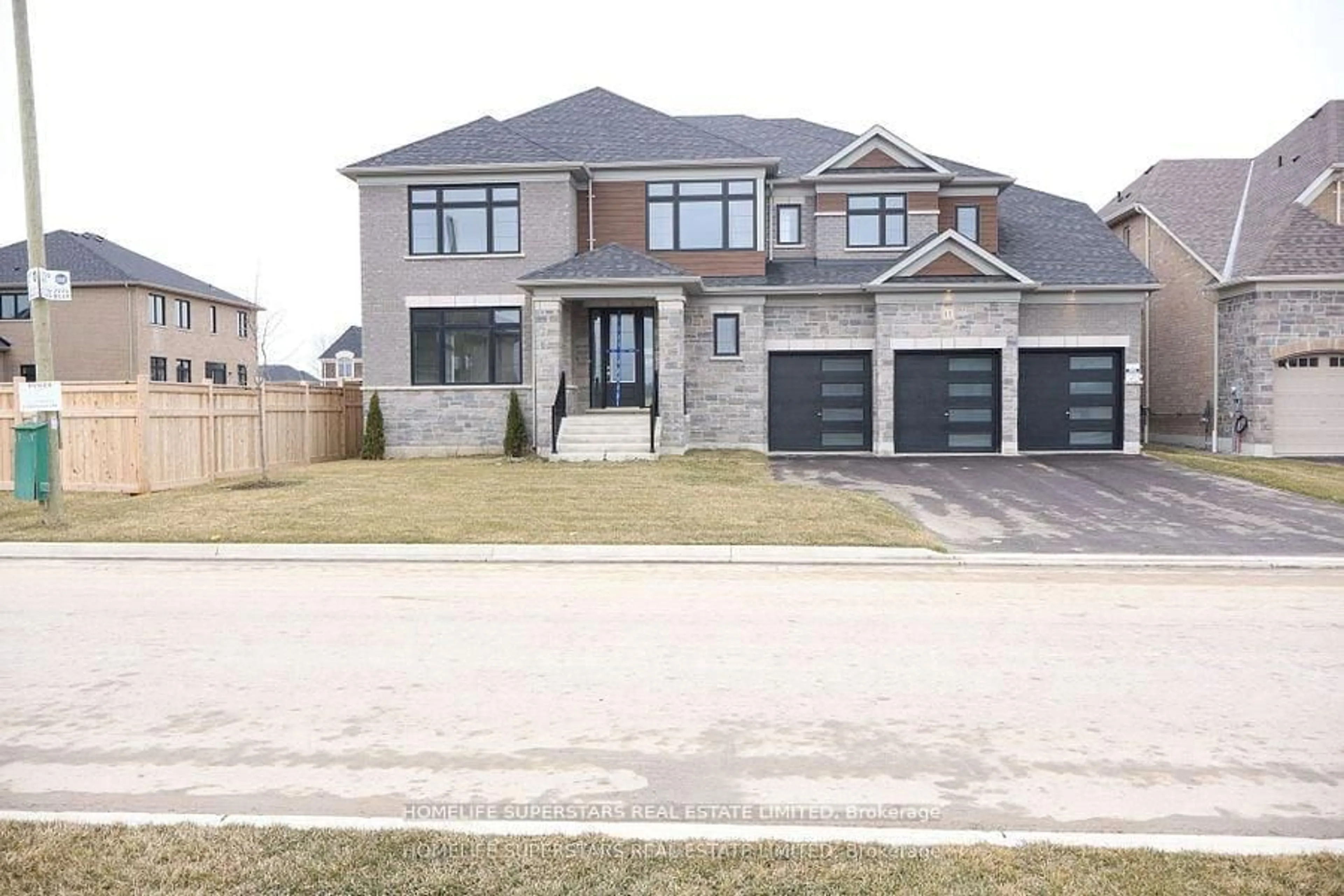 Home with brick exterior material, street for 17 Bellflower Cres, Adjala-Tosorontio Ontario L0G 1W0
