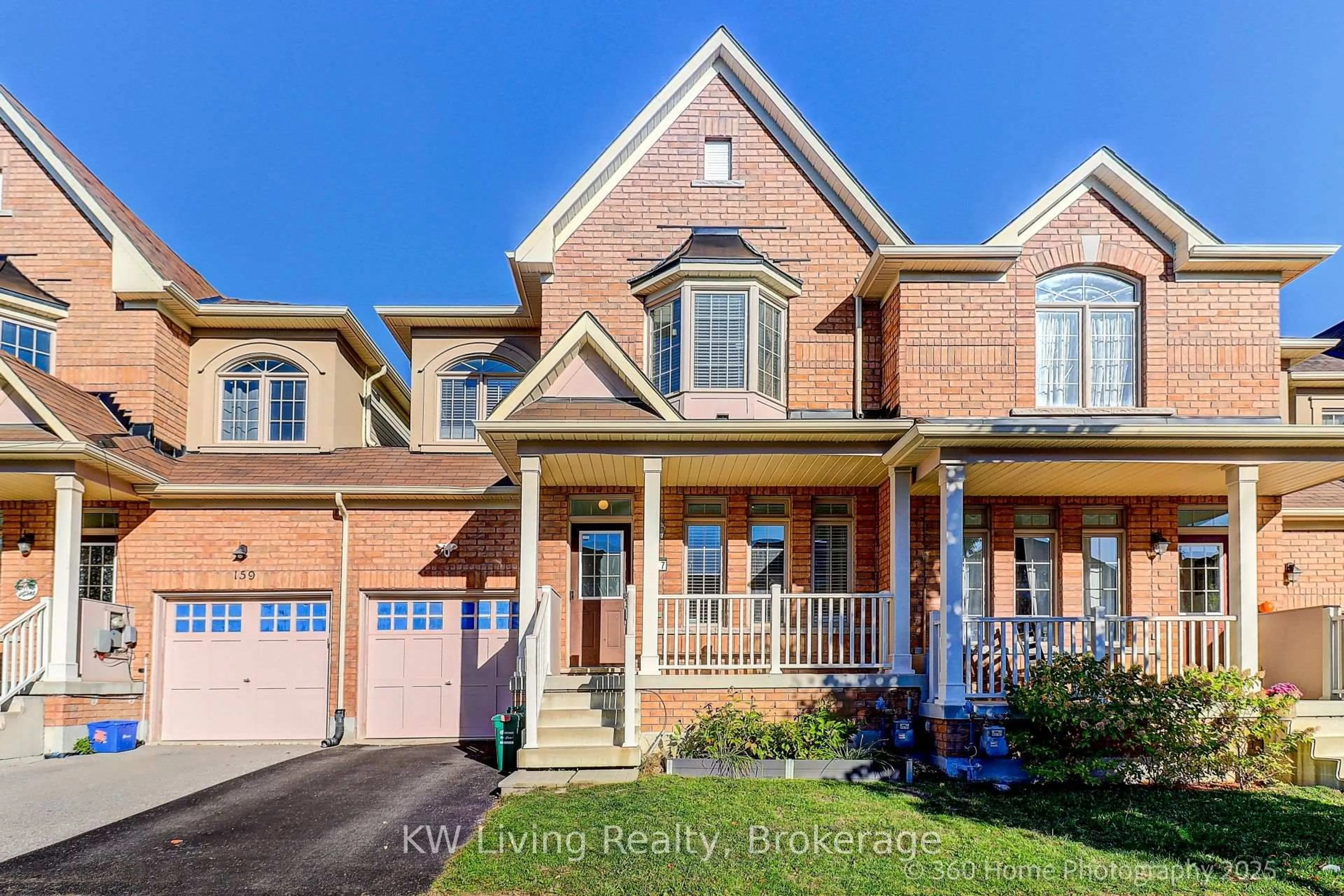 Home with brick exterior material, street for 157 Hammersly Blvd, Markham Ontario L6E 0K8