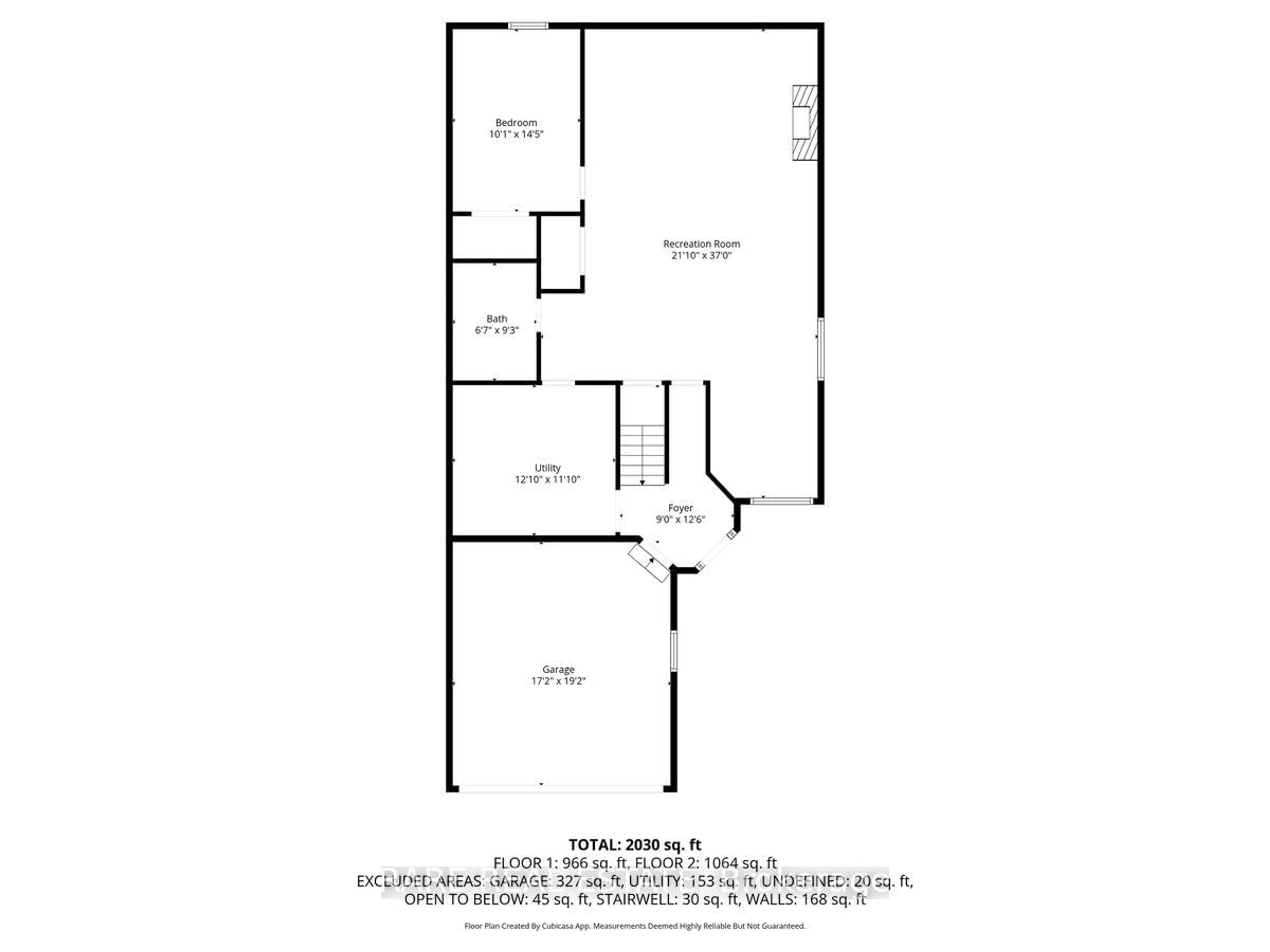 Floor plan for 414 Greenwood Dr, Essa Ontario L3W 0P7