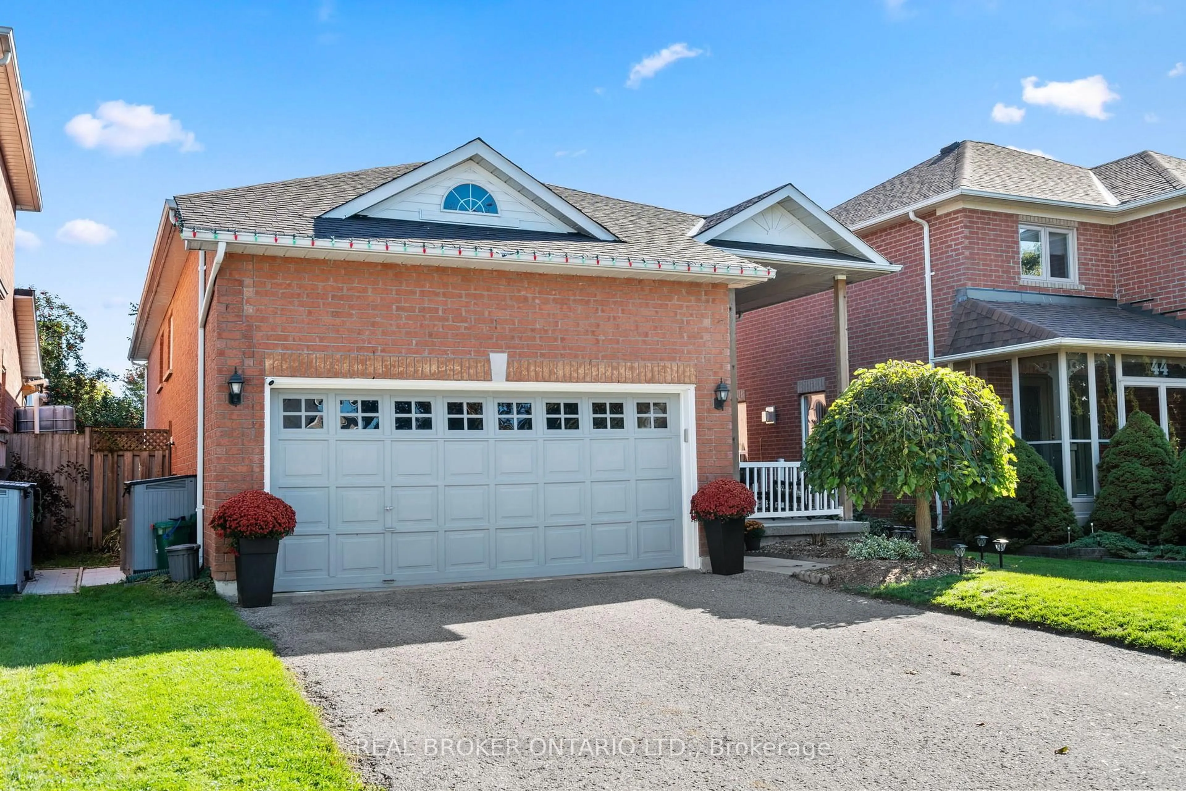 Home with brick exterior material, street for 46 Bolster Lane, Uxbridge Ontario L9P 1X8