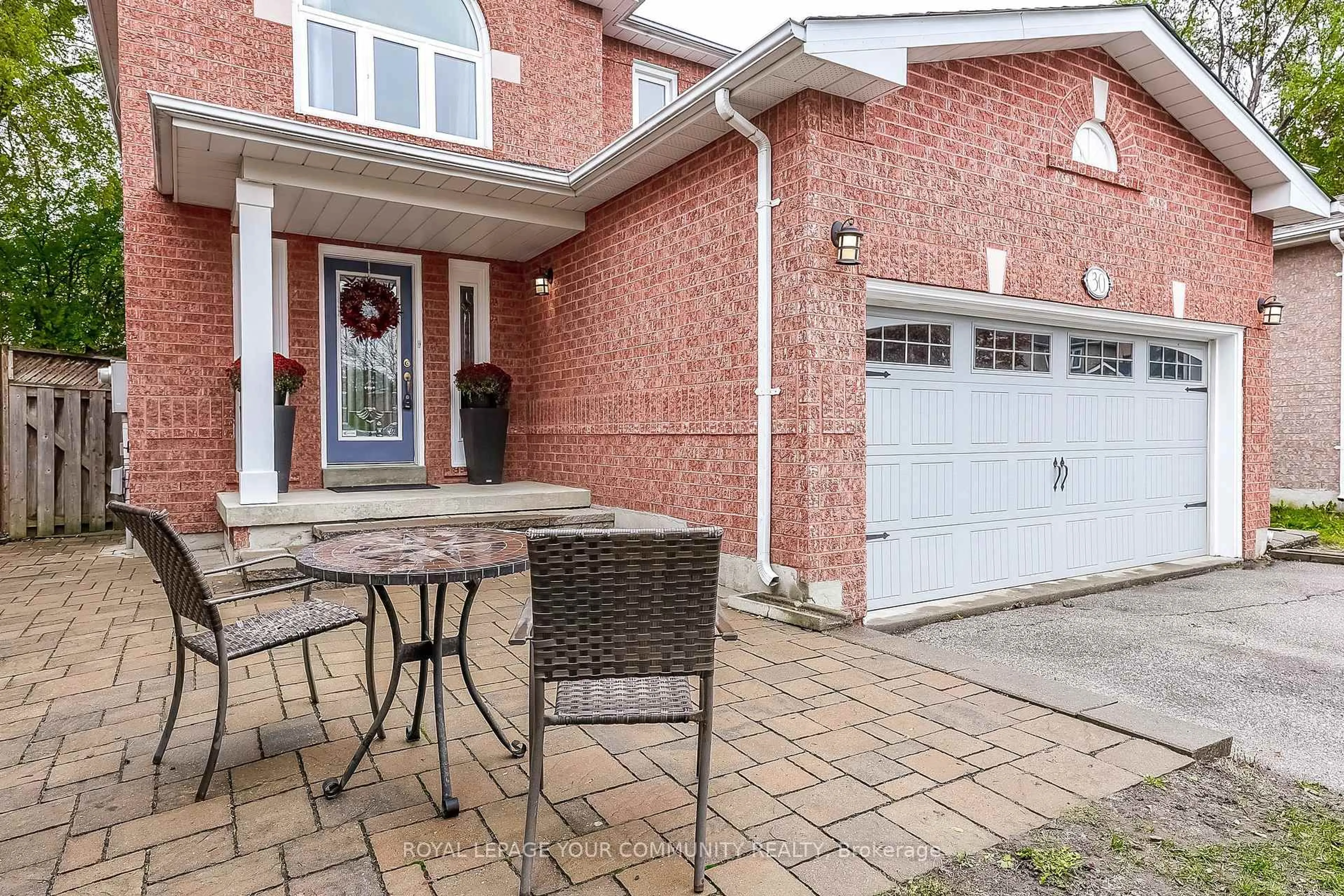 Home with brick exterior material, street for 30 Crimson Crt, Richmond Hill Ontario L4C 0J5