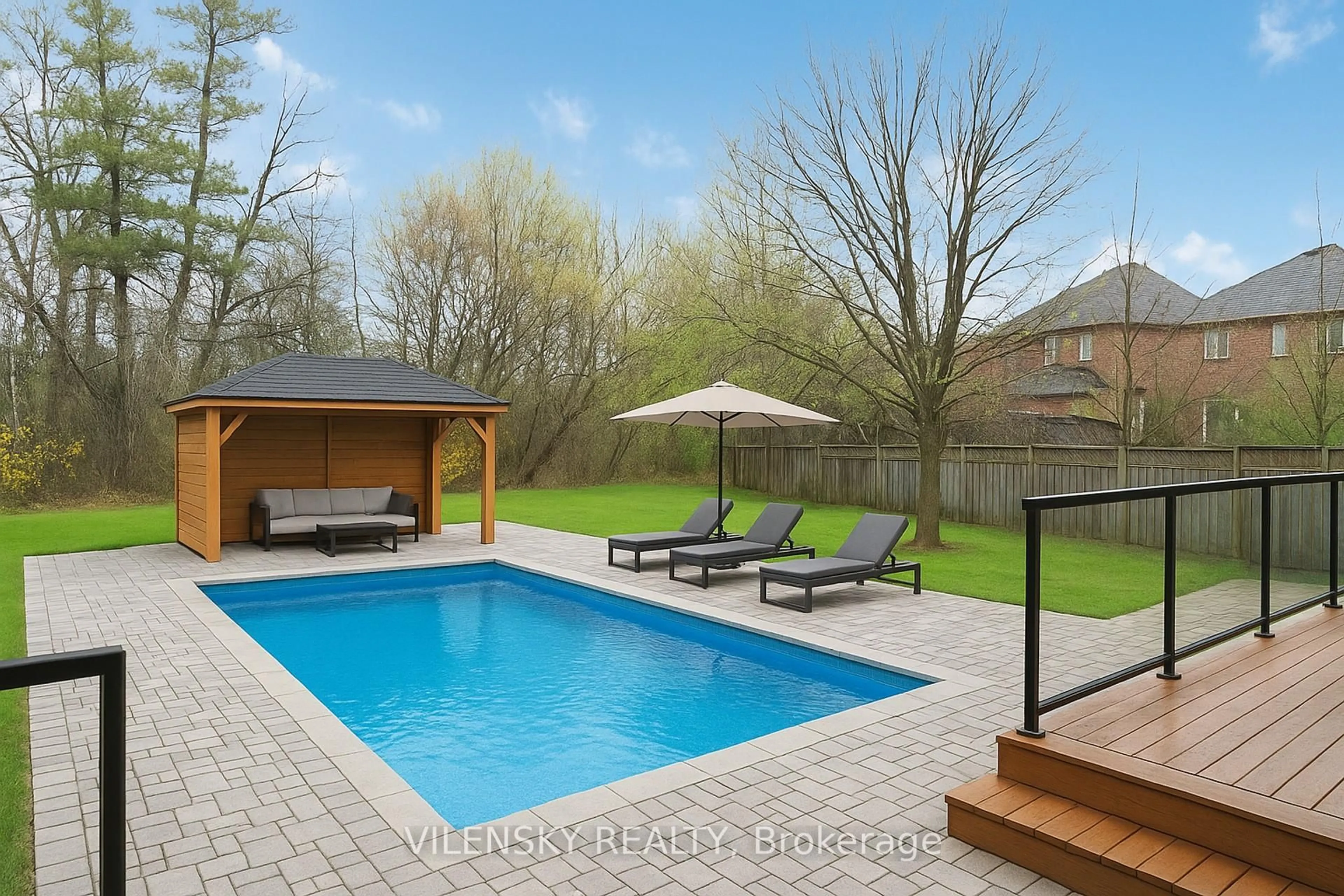 Pool for 15 Hart St, Richmond Hill Ontario L4C 8X2