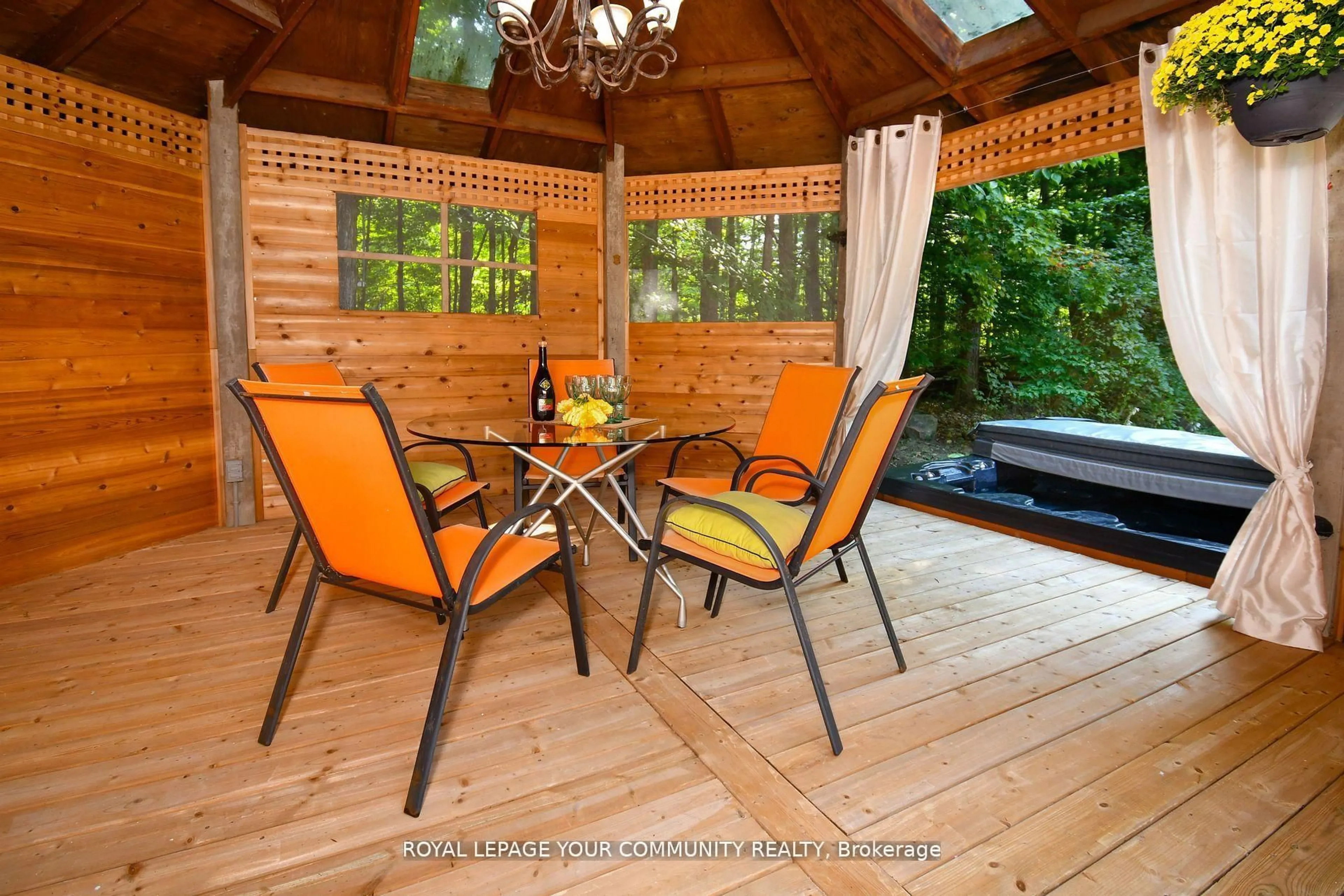 Patio, water/lake/river/ocean view for 527 Big Bay Point Rd, Innisfil Ontario L9S 2N4