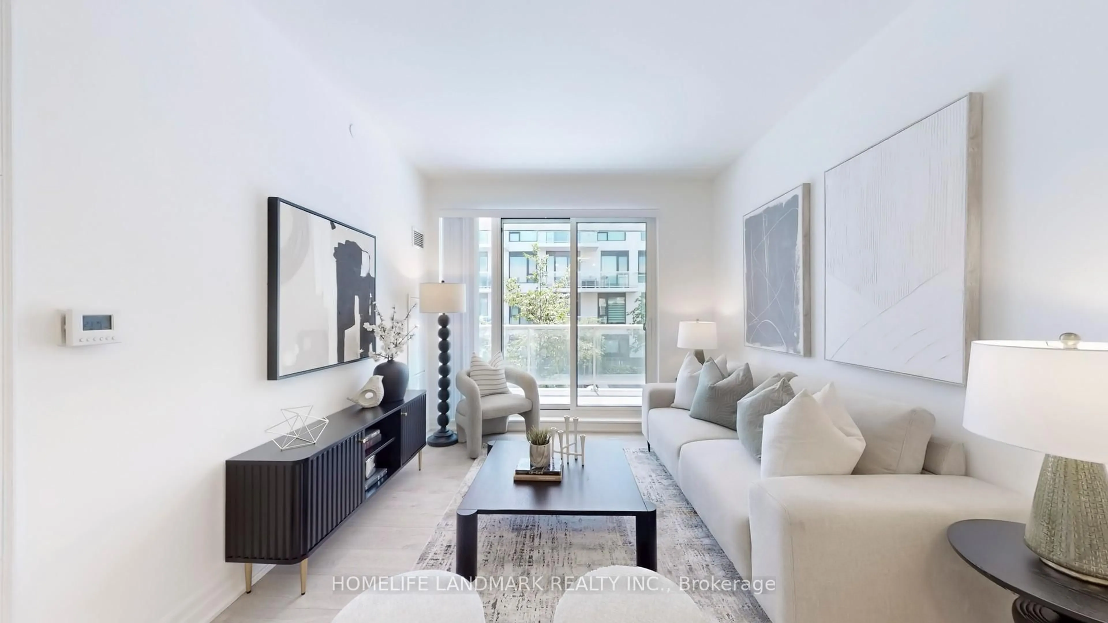 Living room with furniture, unknown for 18 Rouge Valley Dr #608, Markham Ontario L6G 0H1