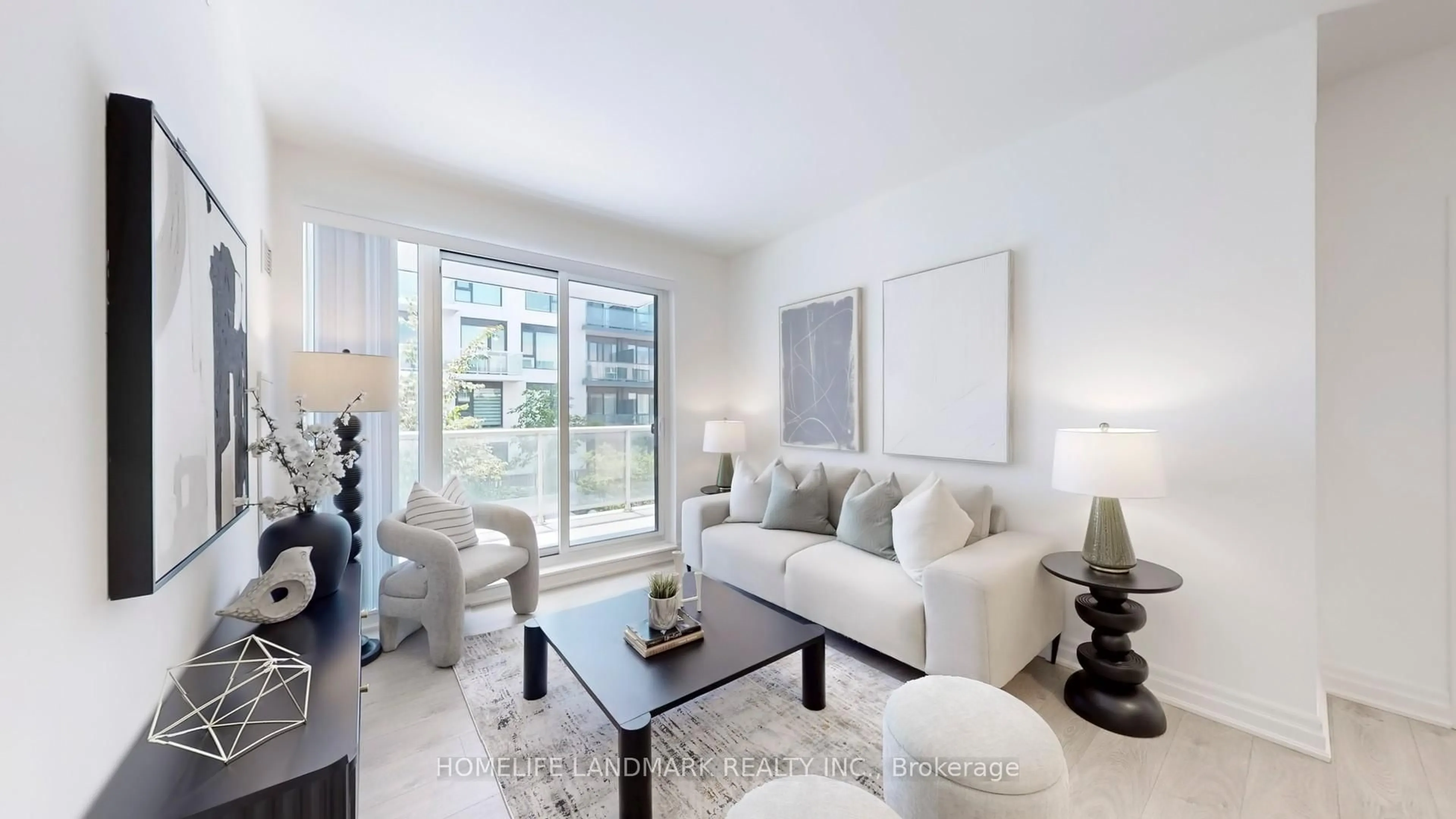 Living room with furniture, unknown for 18 Rouge Valley Dr #608, Markham Ontario L6G 0H1