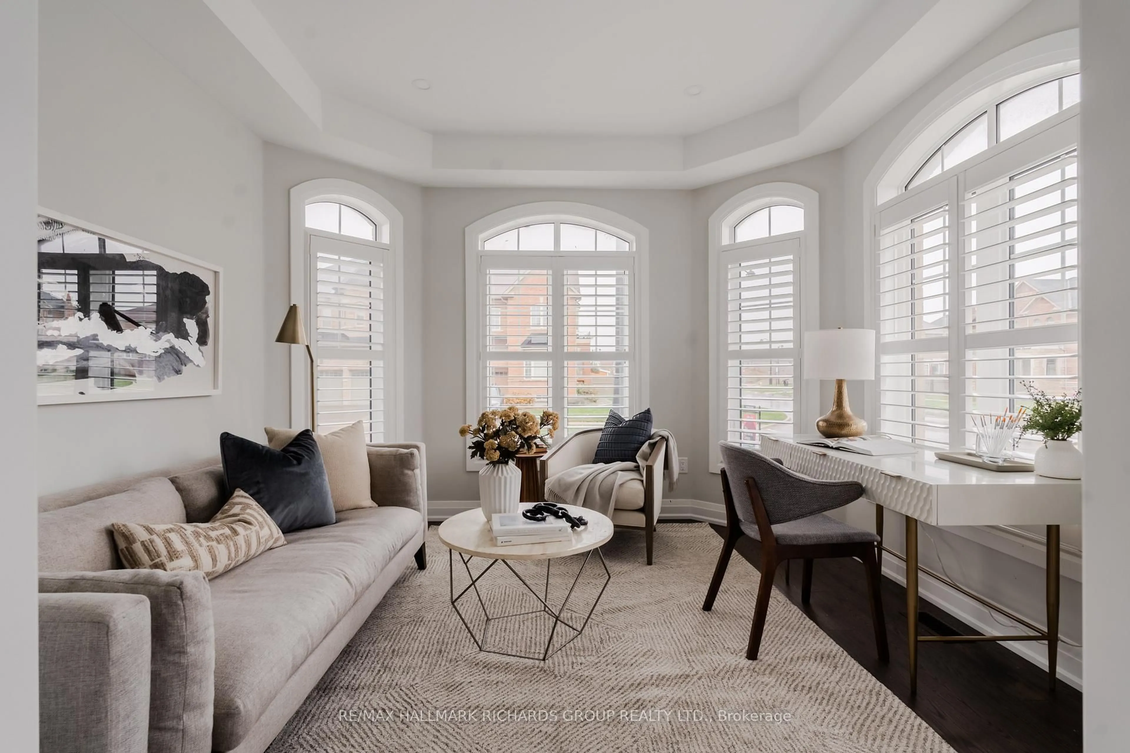 Living room with furniture, unknown for 2 Boone Cres, Vaughan Ontario L4H 4T7