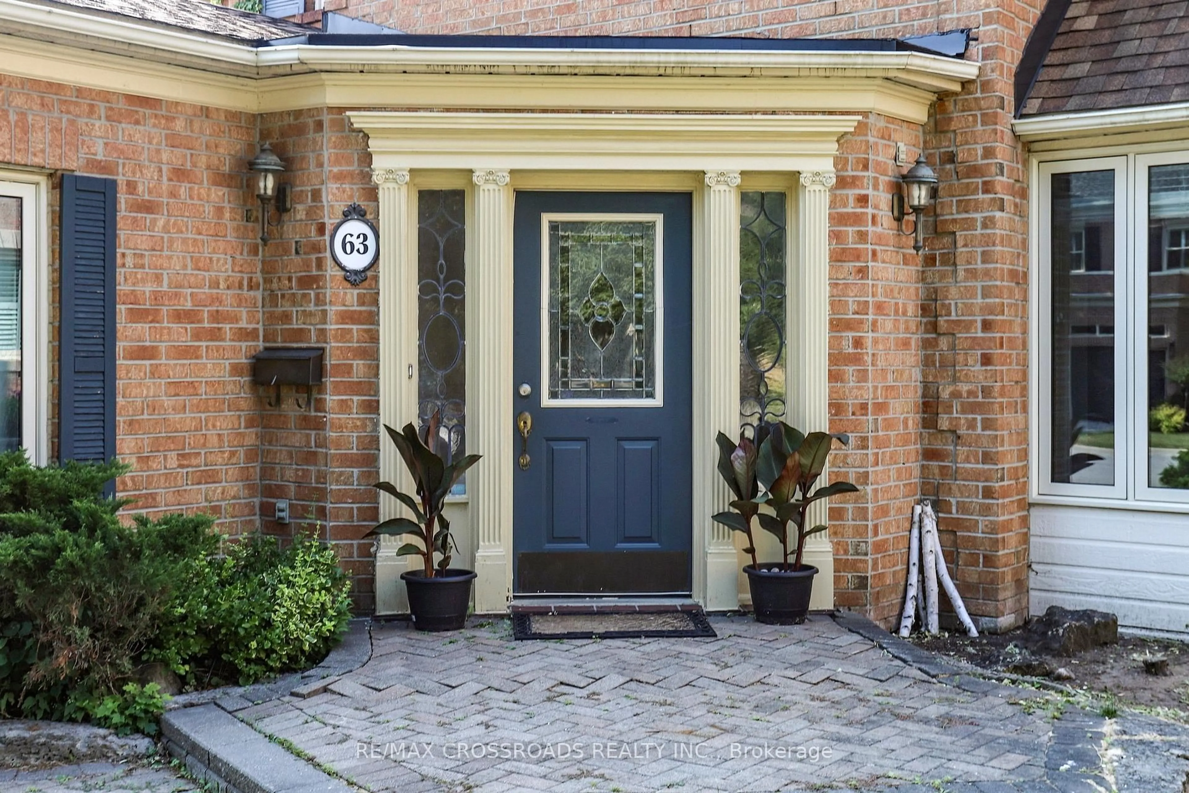 Home with brick exterior material, street for 63 Baynards Lane, Richmond Hill Ontario L4C 9B6