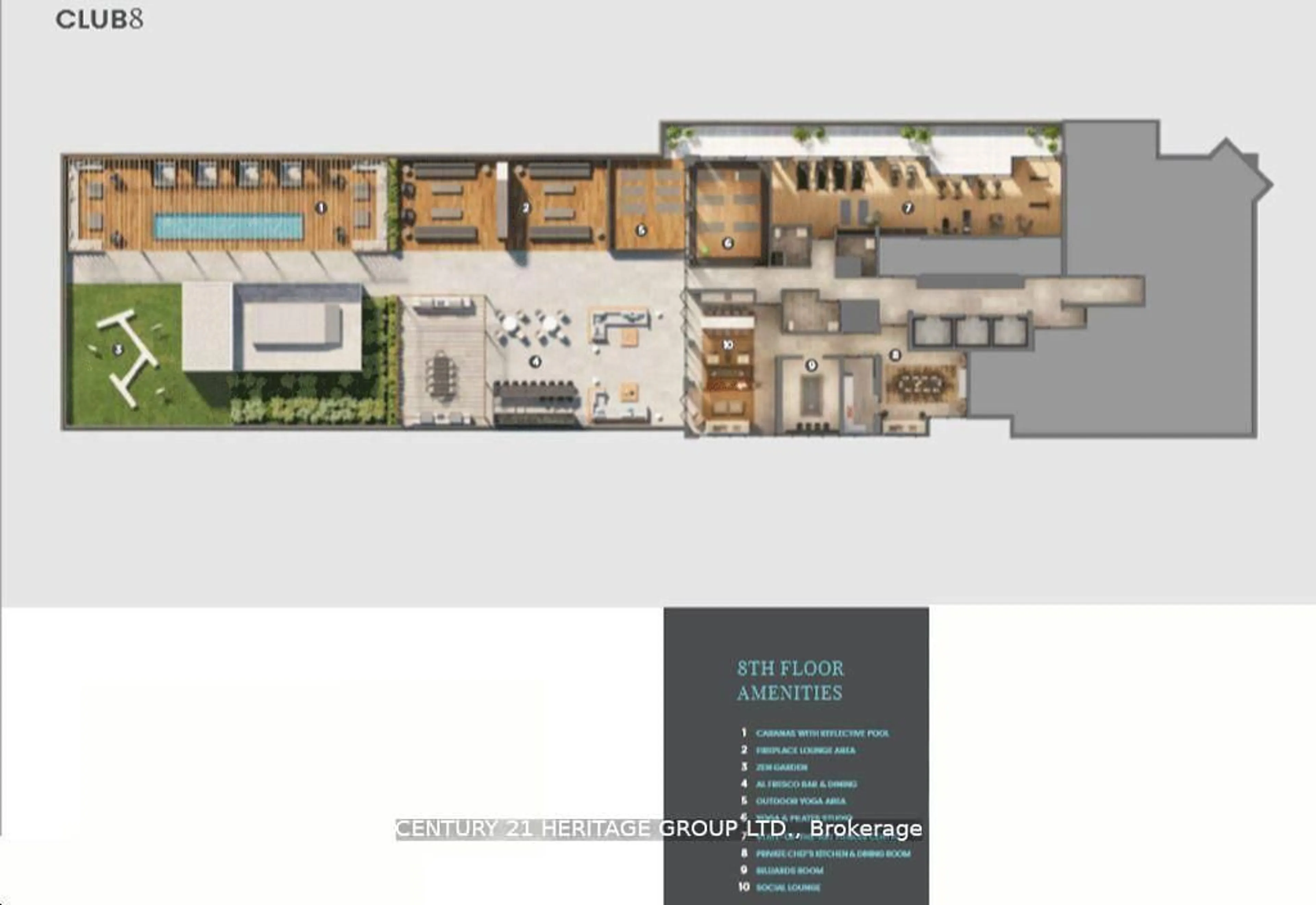 Floor plan for 8888 Yonge St #619, Richmond Hill Ontario L4C 6Z1