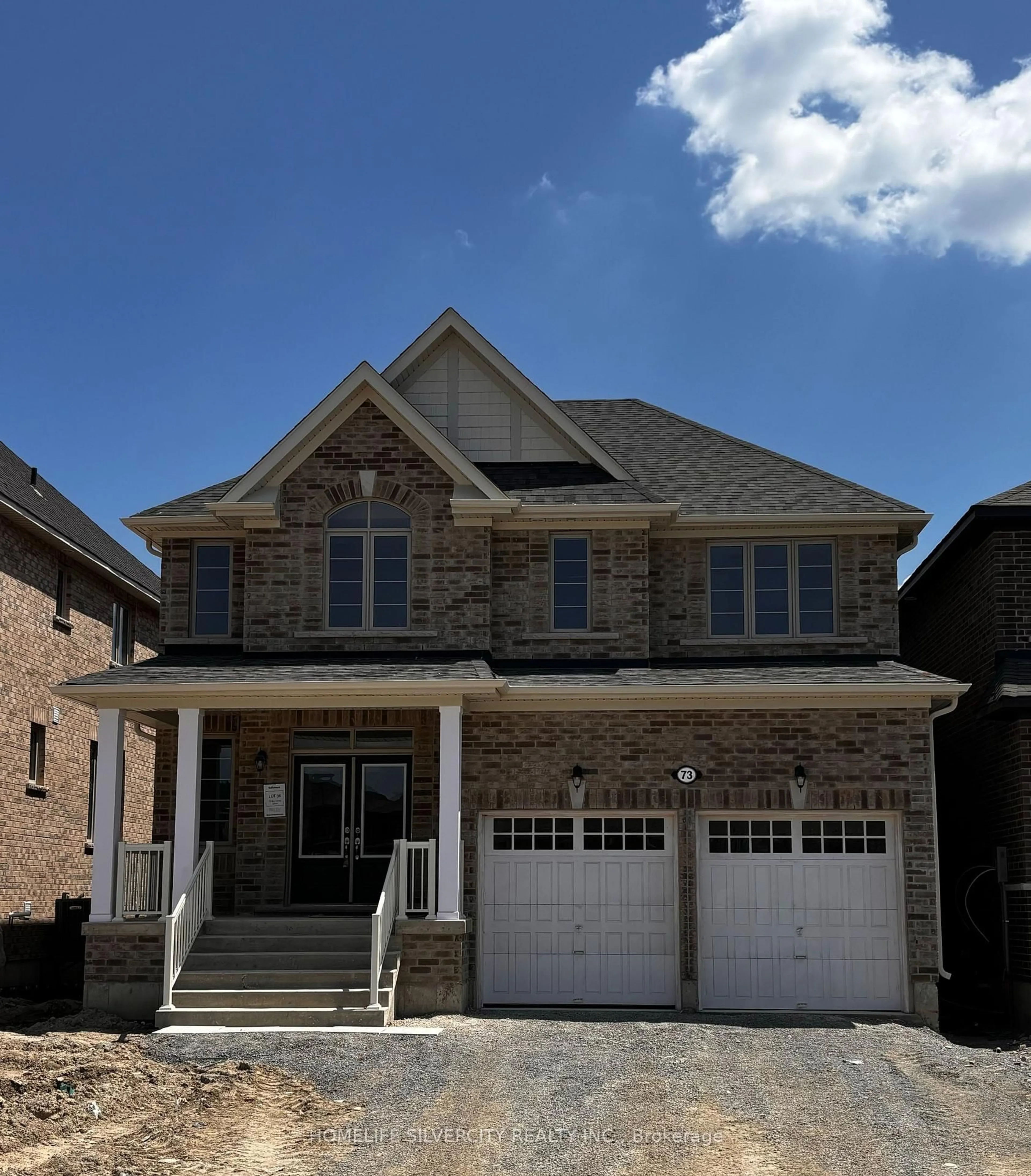 Home with brick exterior material, street for 73 Big Canoe Dr, Georgina Ontario L0E 1R0