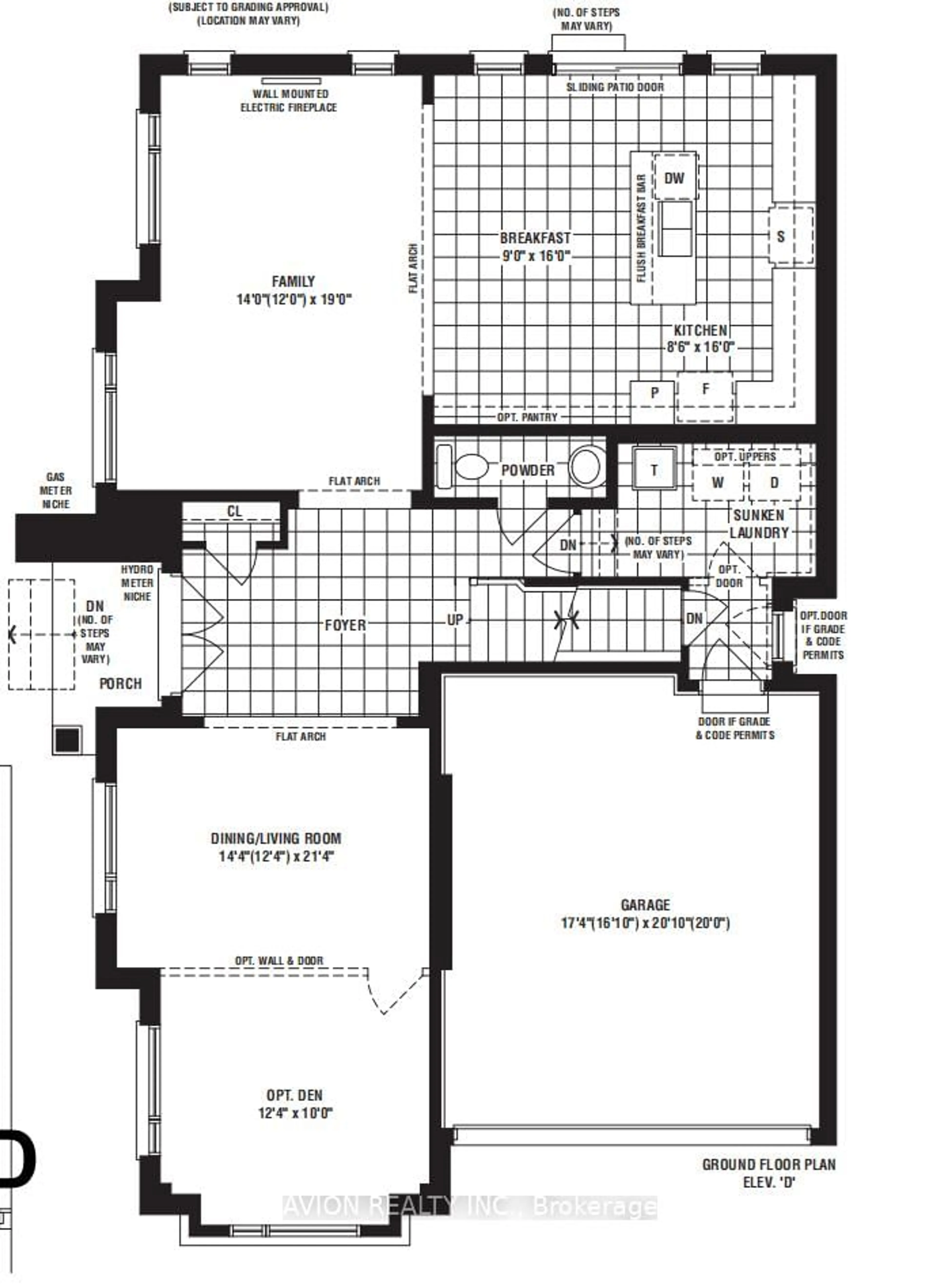 Floor plan for 30 Percheron Crt, Markham Ontario L6C 1A8
