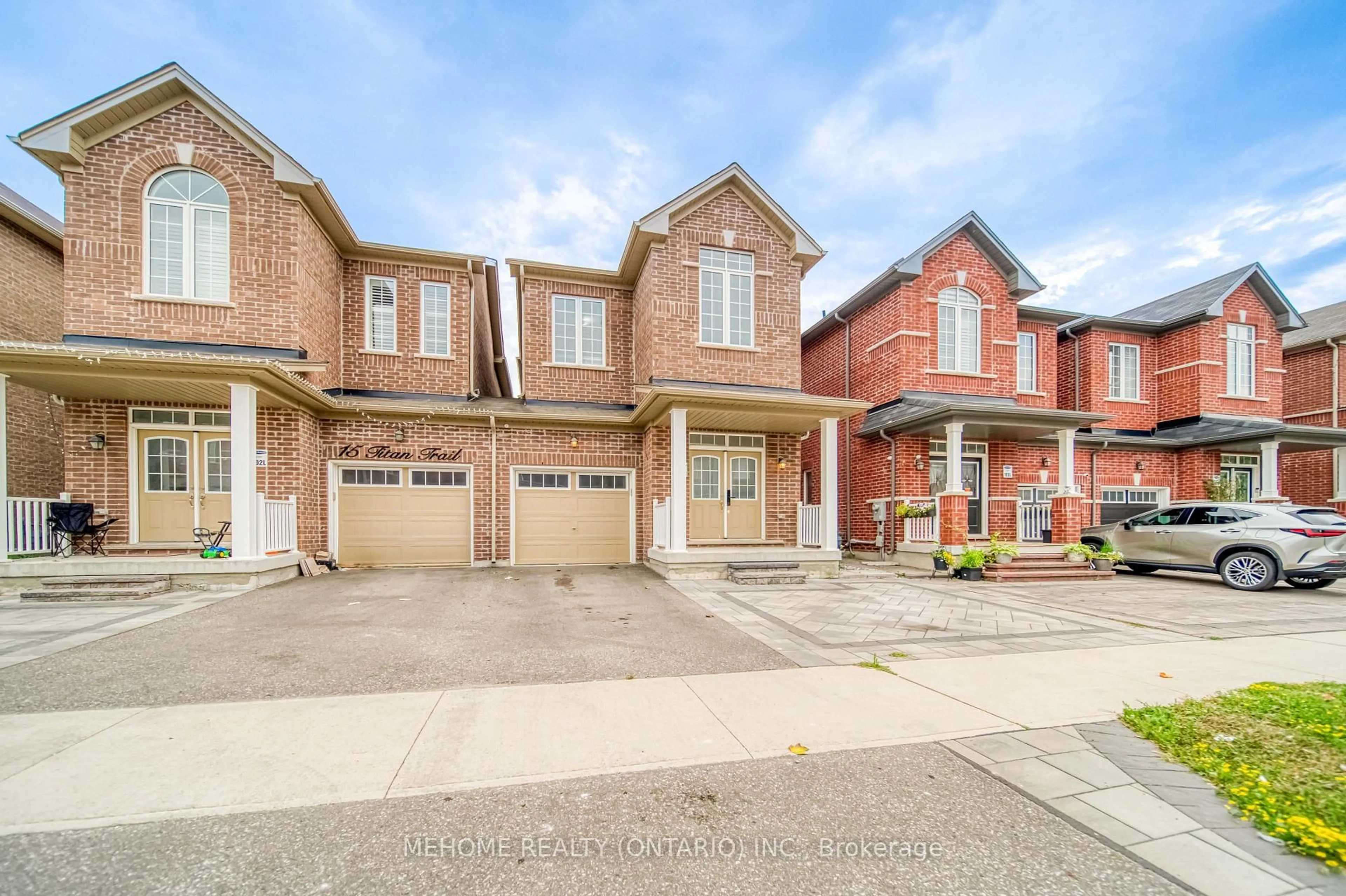Home with brick exterior material, street for 13 Titan Tr, Markham Ontario L3S 0E2