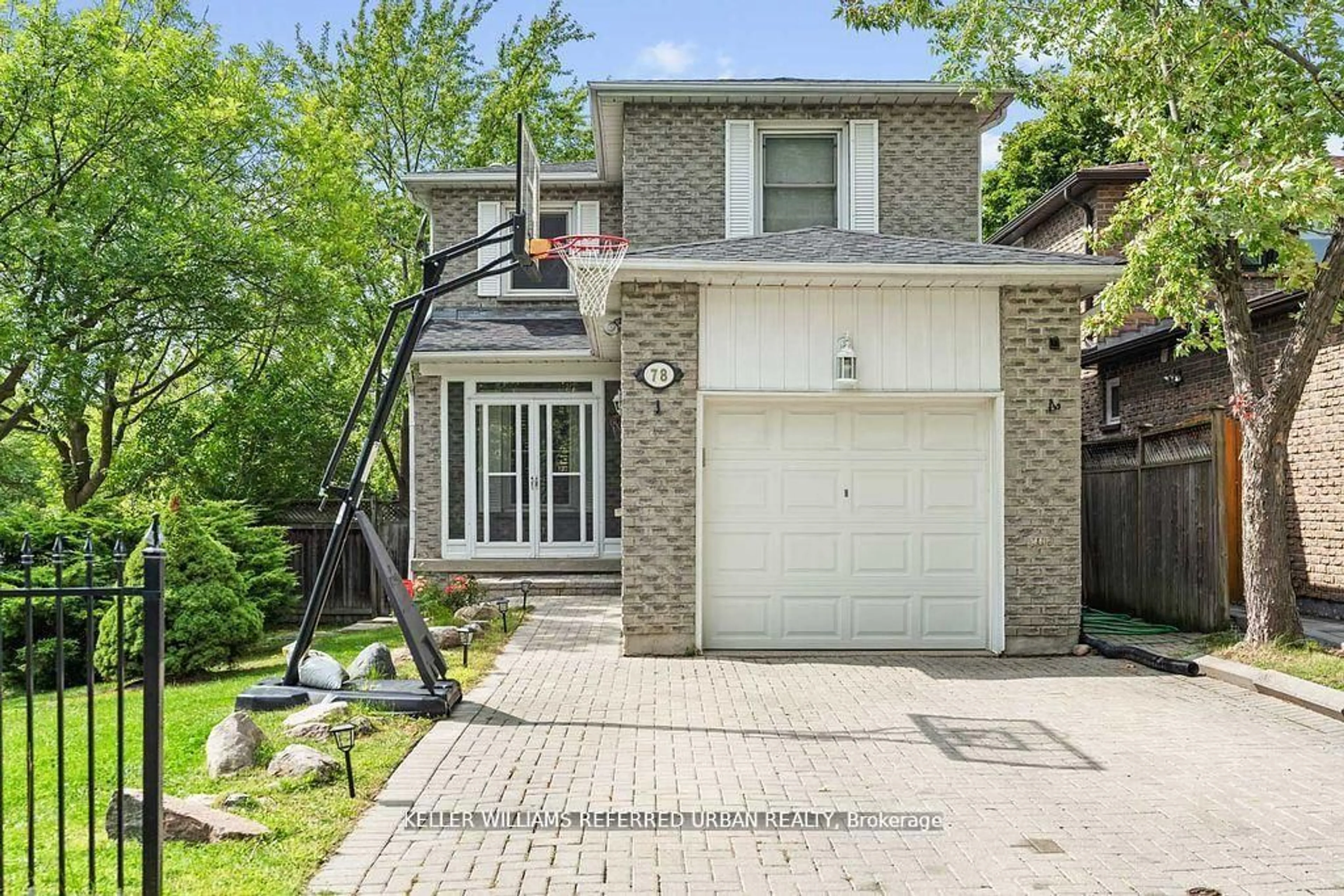 Home with brick exterior material, street for 78 Sunshine Dr, Richmond Hill Ontario L4C 8H2