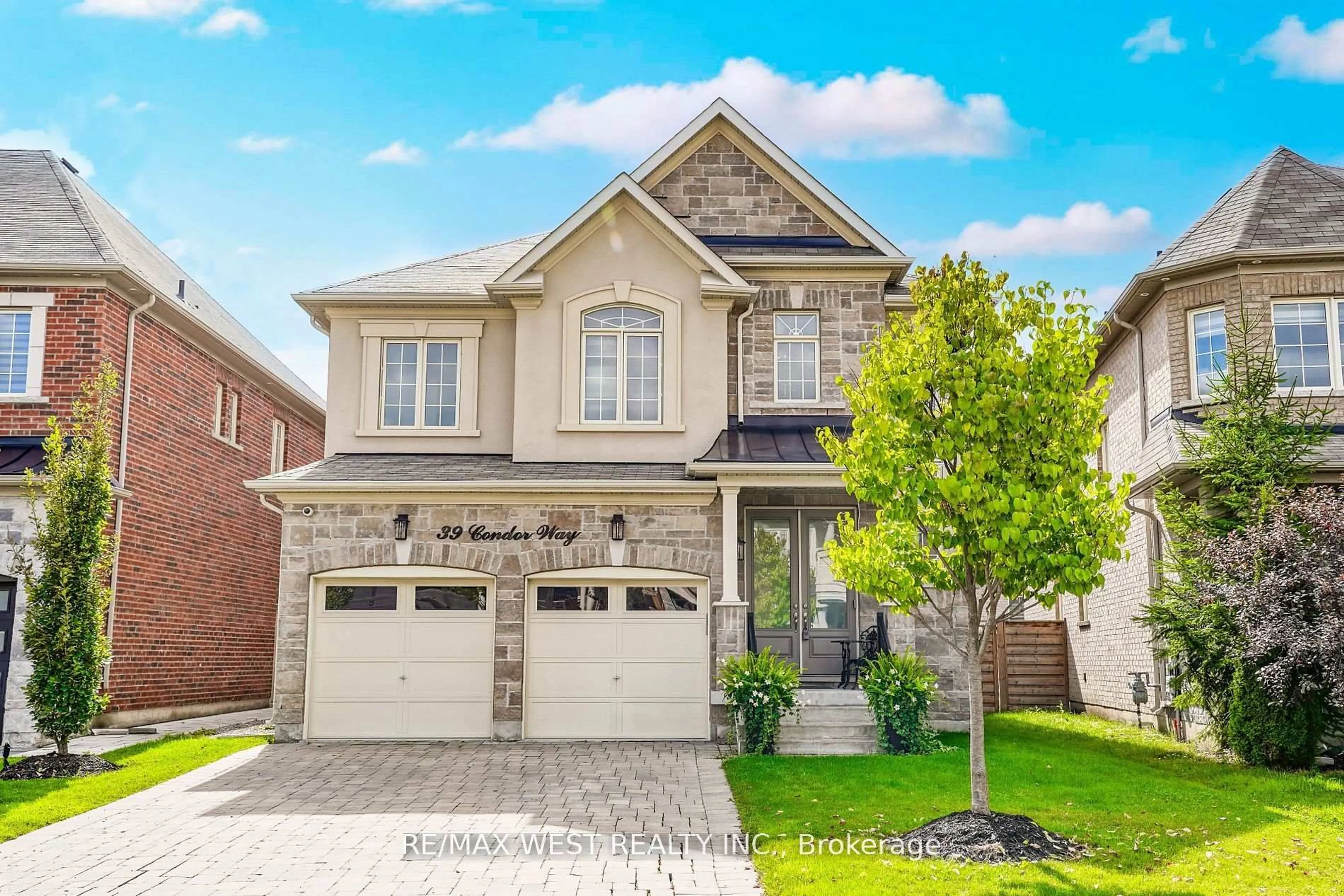 Home with brick exterior material, street for 39 Condor Way, Vaughan Ontario L4H 4N1