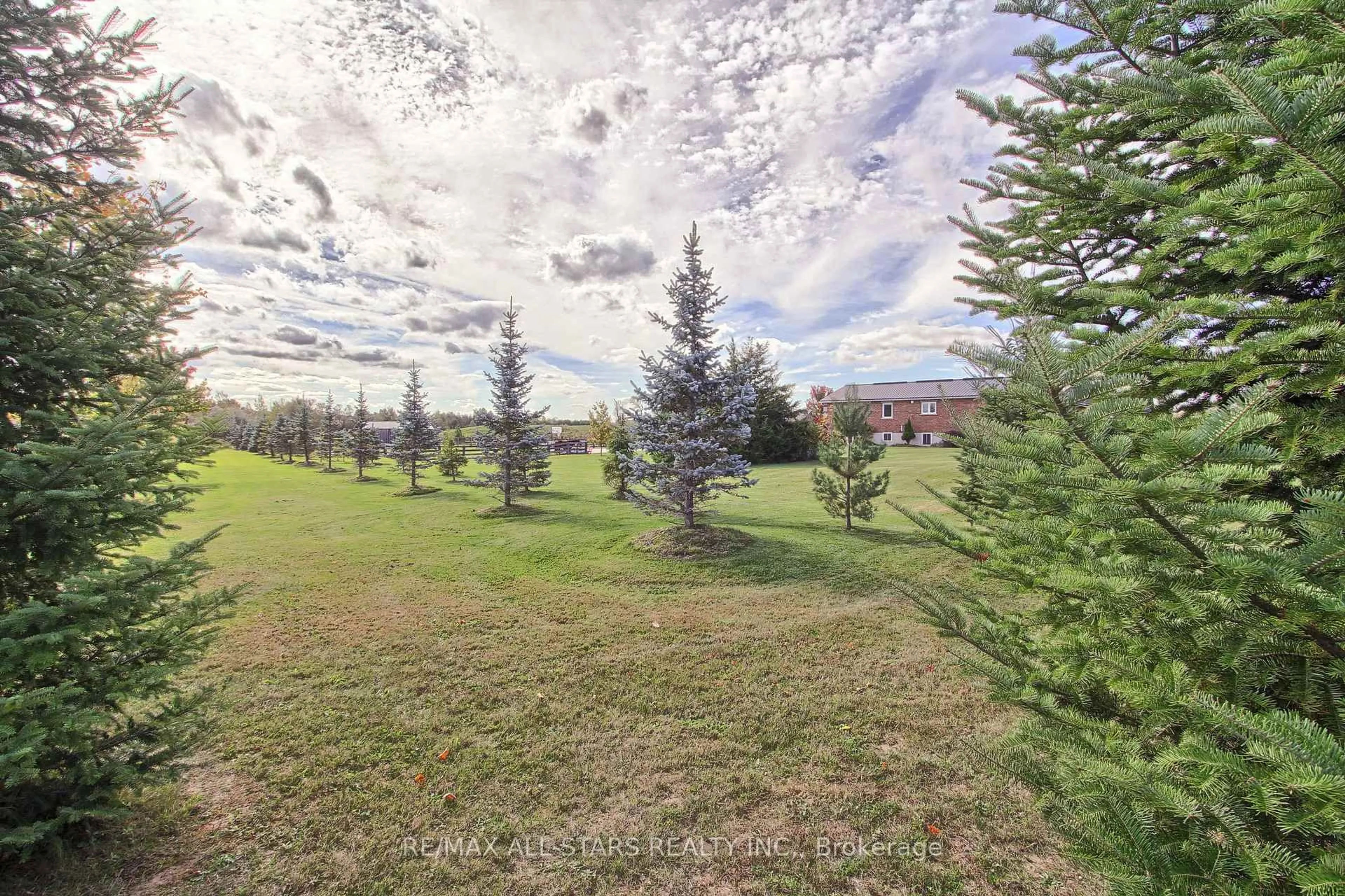 A pic from outside/outdoor area/front of a property/back of a property/a pic from drone, forest/trees view for 5227 Boag Rd, East Gwillimbury Ontario L0G 1M0
