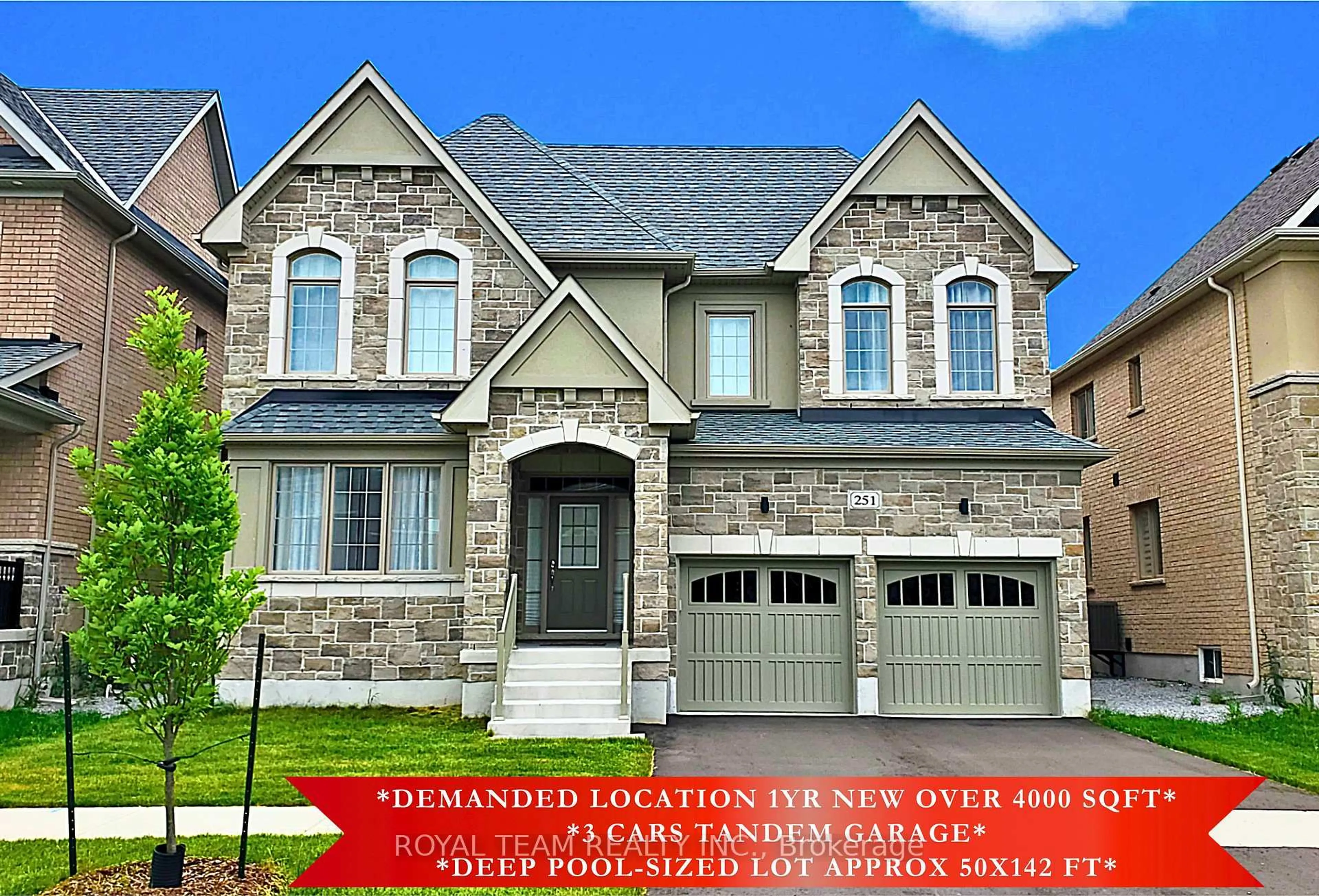 Home with brick exterior material, street for 251 Danny Wheeler Blvd, Georgina Ontario L4P 0J9