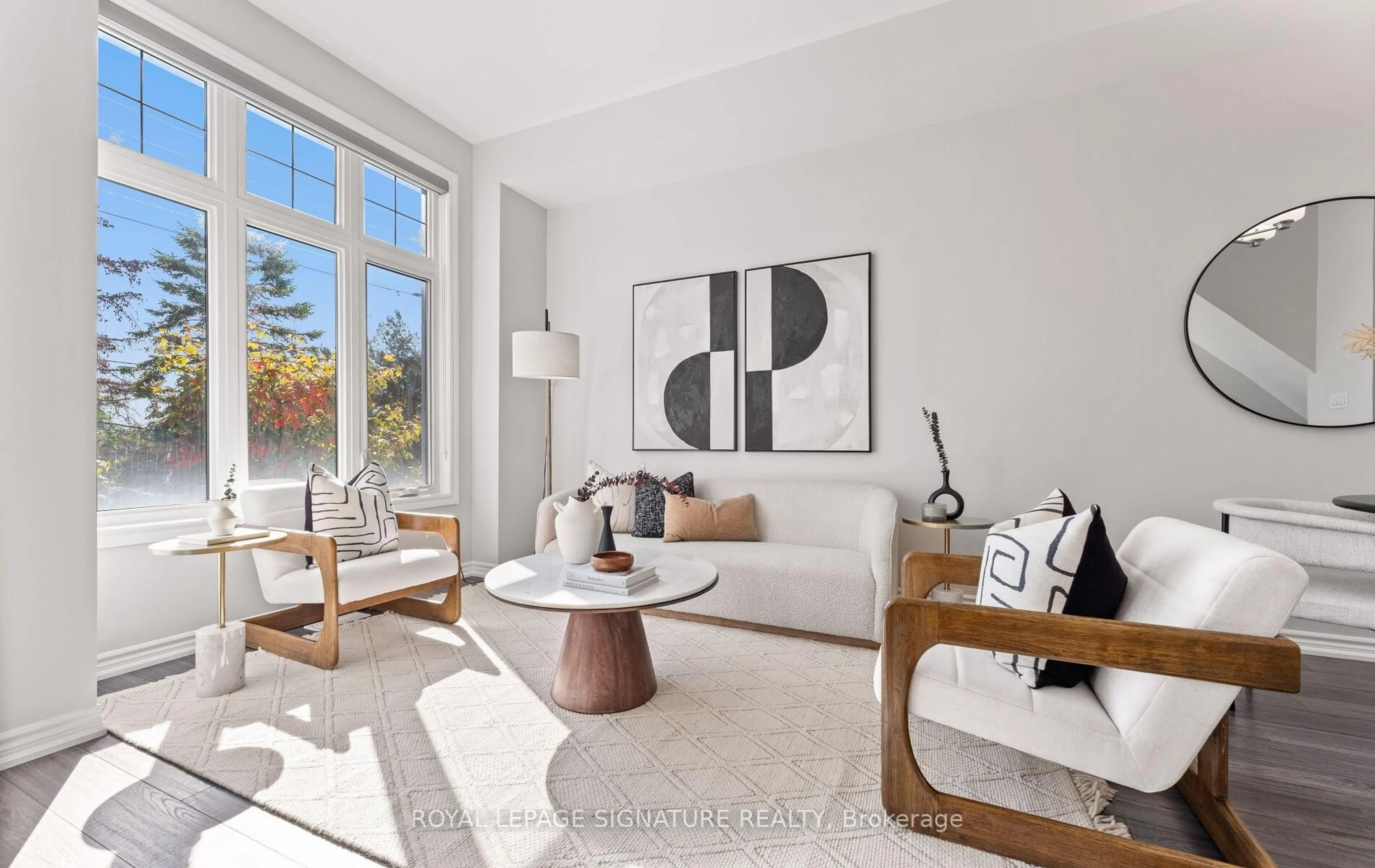 Living room with furniture, unknown for 35 Hyderabad Lane, Markham Ontario L6E 0T8