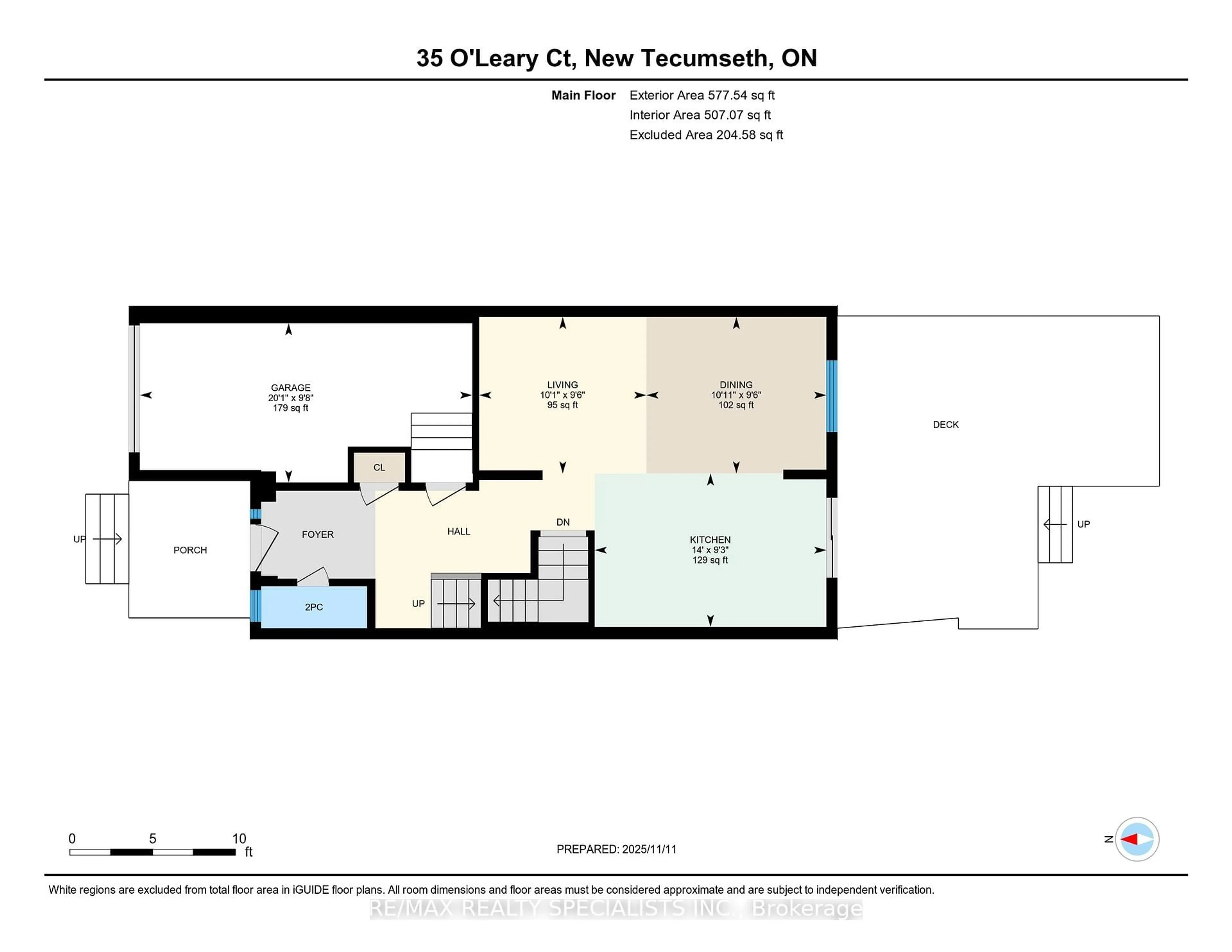 Floor plan for 35 O'Leary Crt, New Tecumseth Ontario L0G 1W0